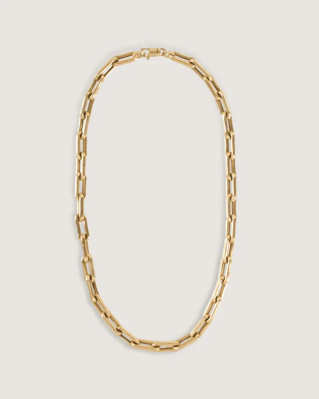 Rome Bold Link Chain Necklace sold by Clare Vivier