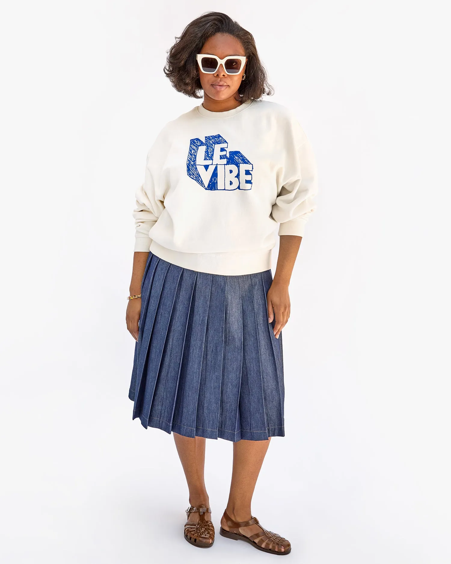 Oversized Sweatshirt sold by Clare Vivier product image thumbnail 3