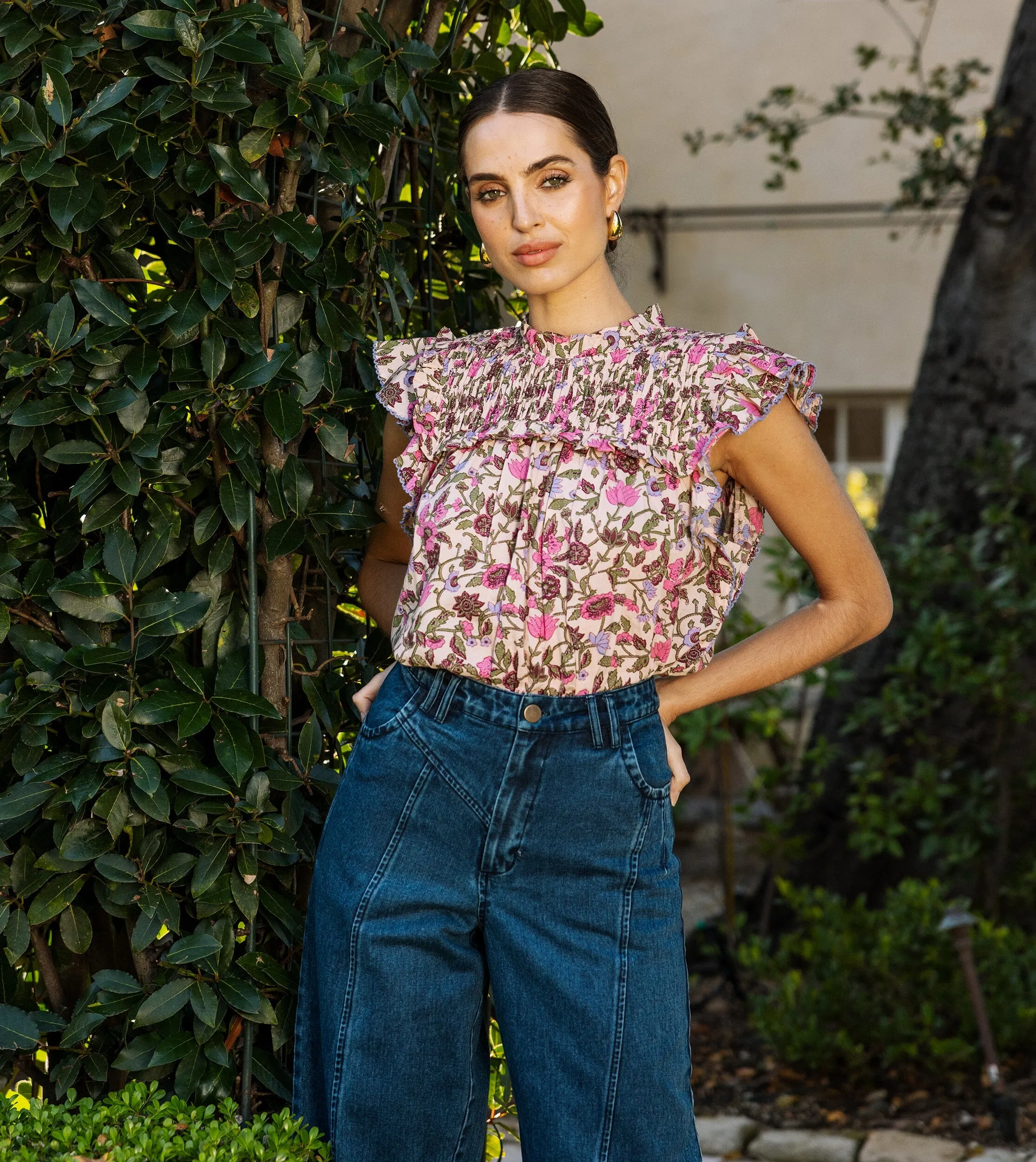 Virginia Blouse | Kaia sold by Cleobella product image thumbnail 2