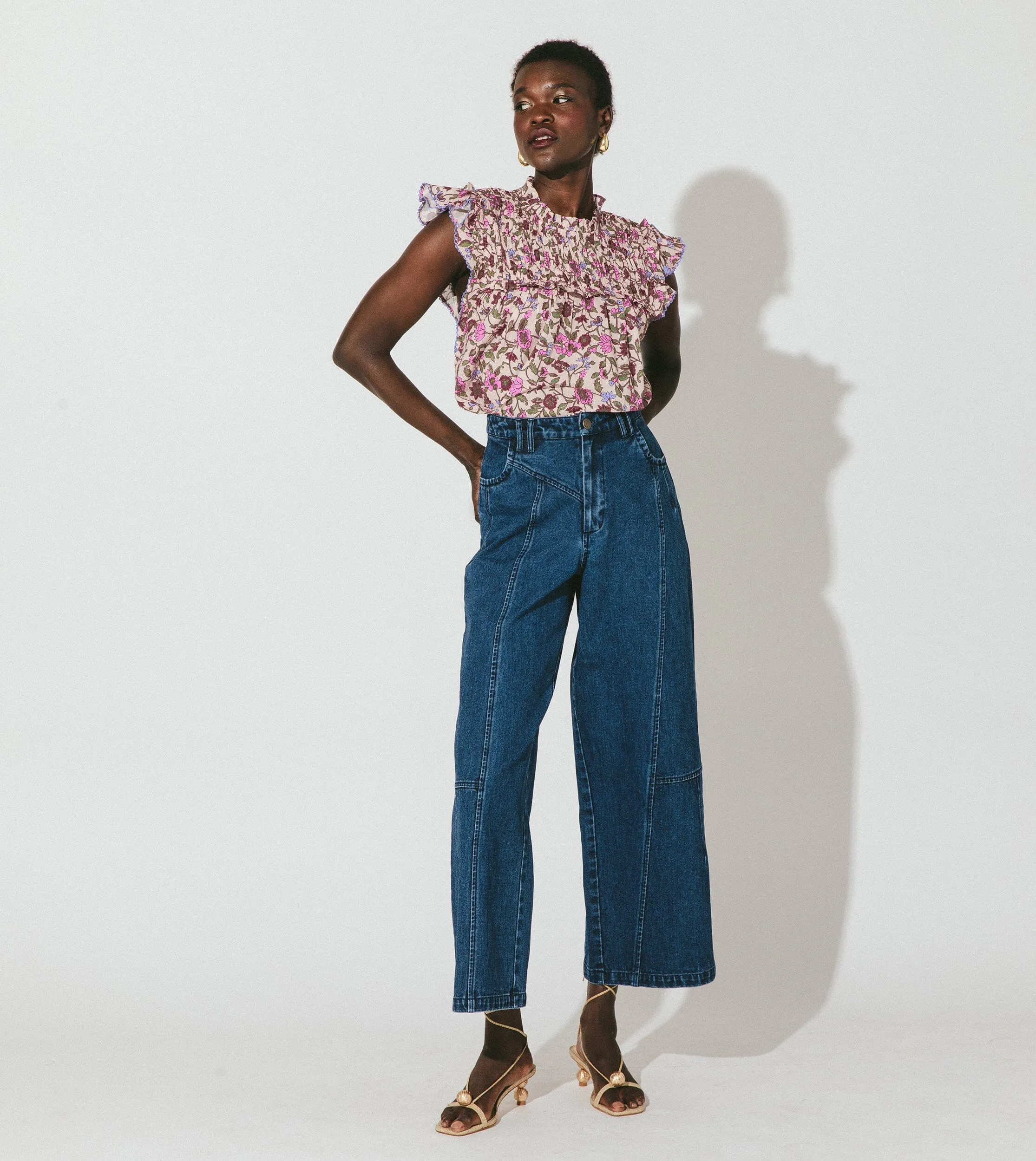 Virginia Blouse | Kaia sold by Cleobella product image thumbnail 4