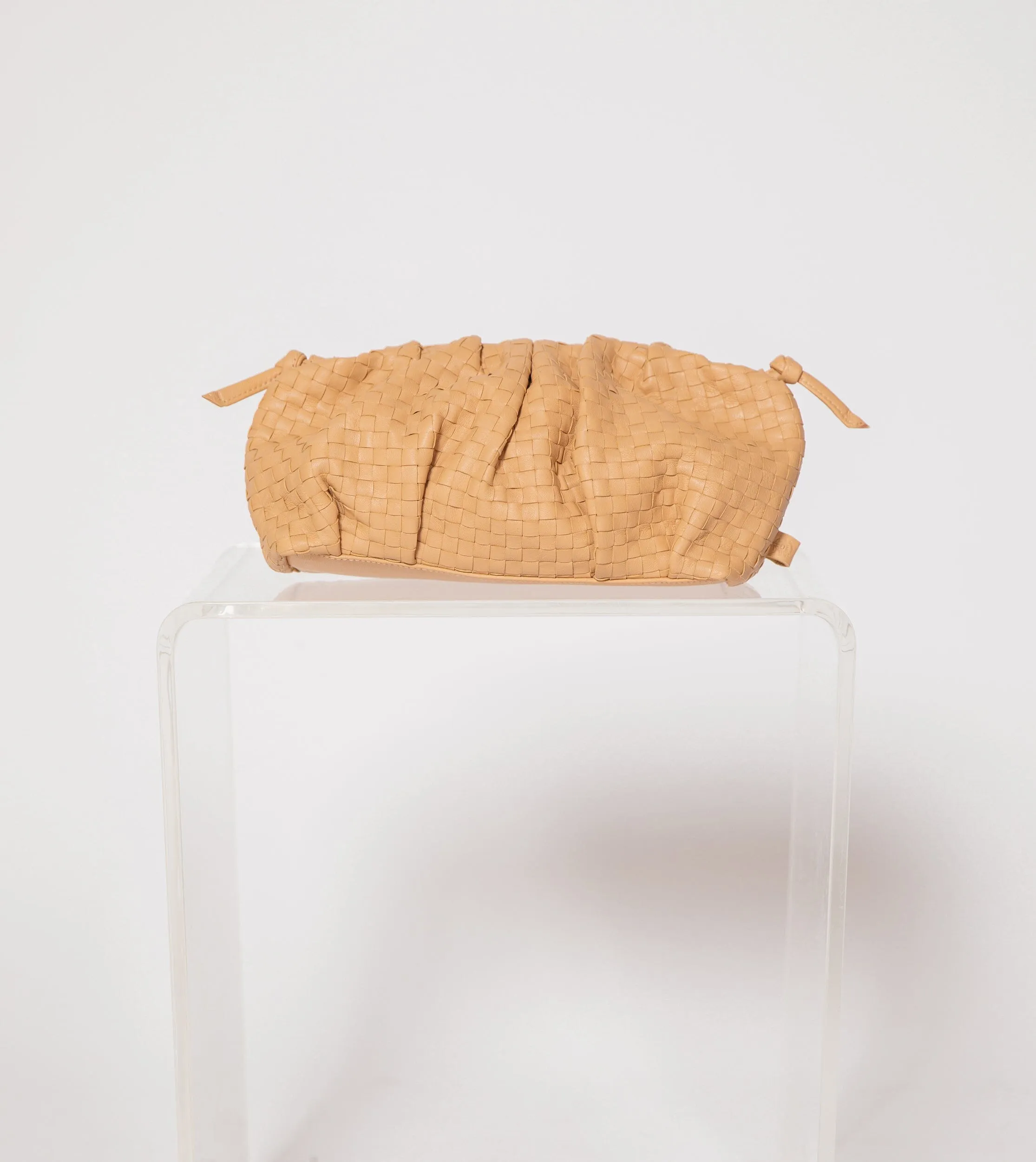 Gigi Woven Crossbody | Dark Tan sold by Cleobella product image thumbnail 5