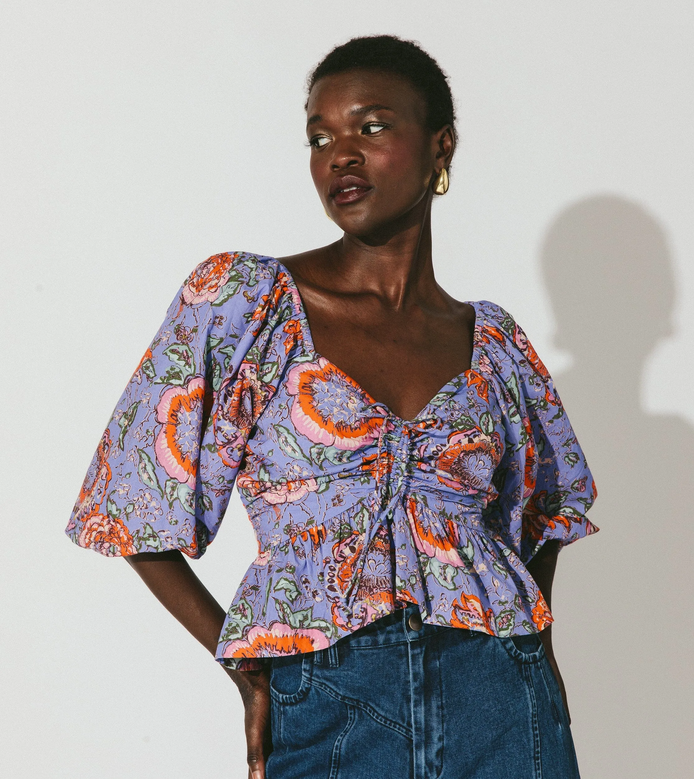 Brenna Blouse | Manika sold by Cleobella