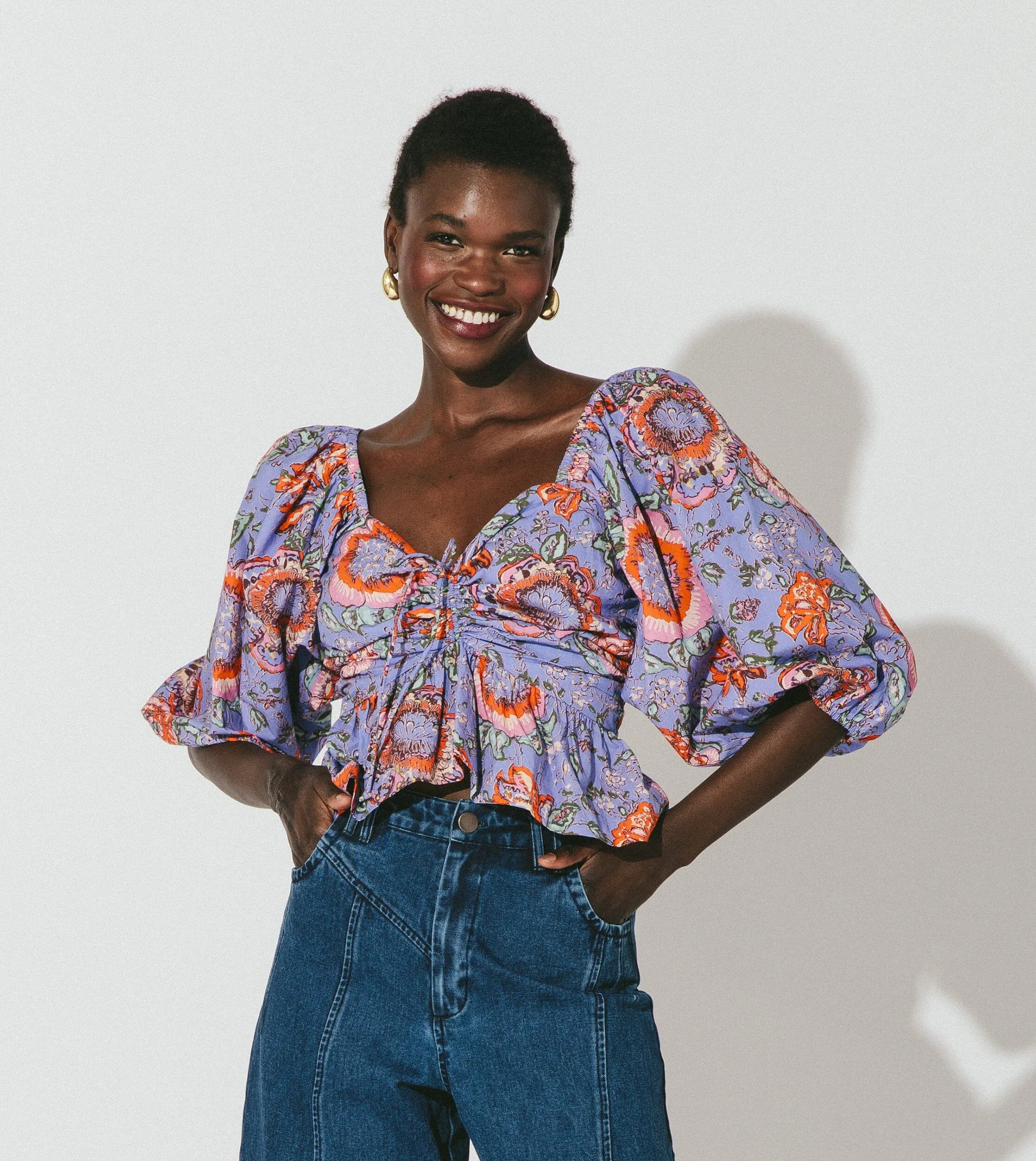 Brenna Blouse | Manika sold by Cleobella product image thumbnail 5