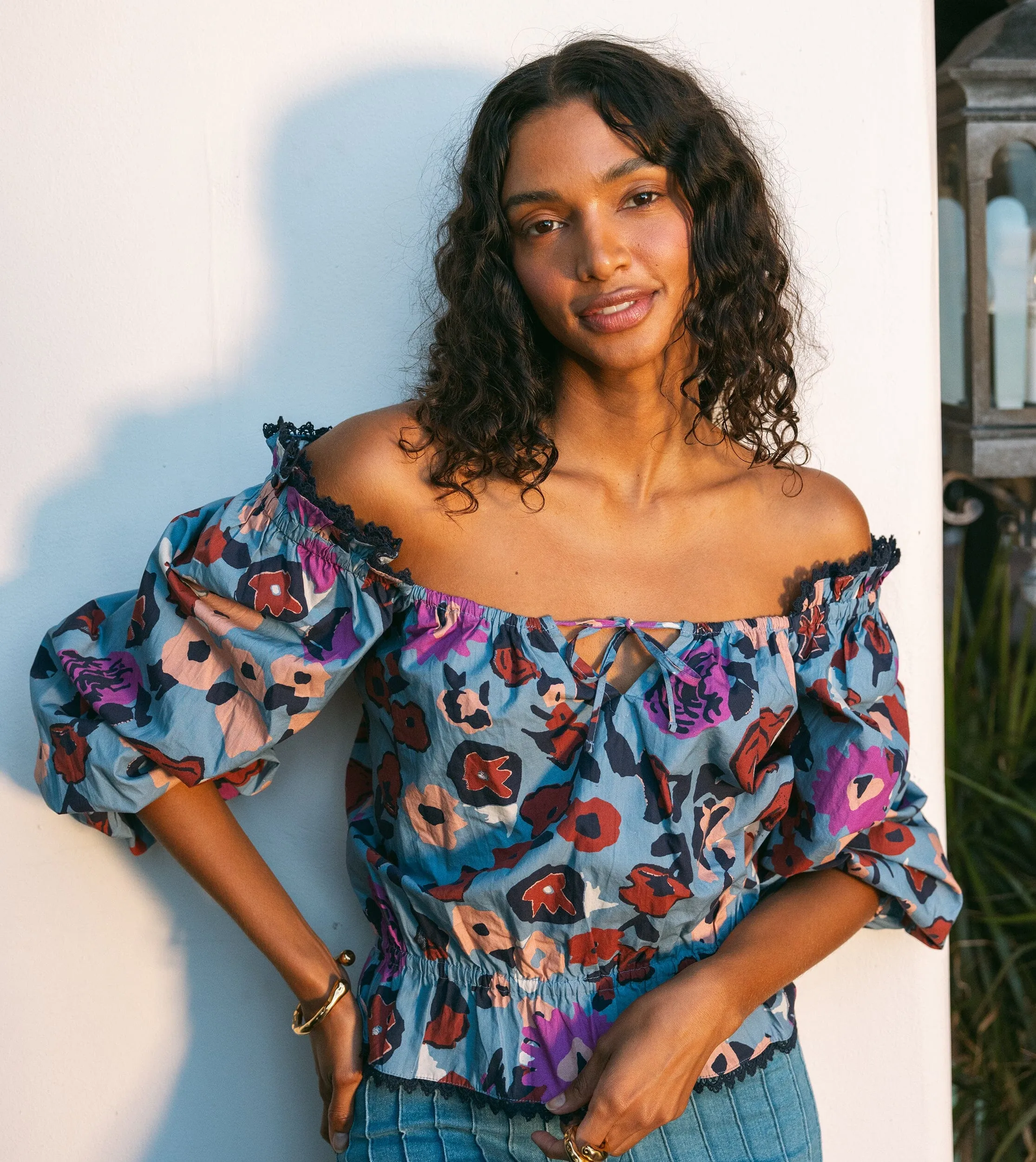 Fifi Top | Waterlily sold by Cleobella product image thumbnail 2