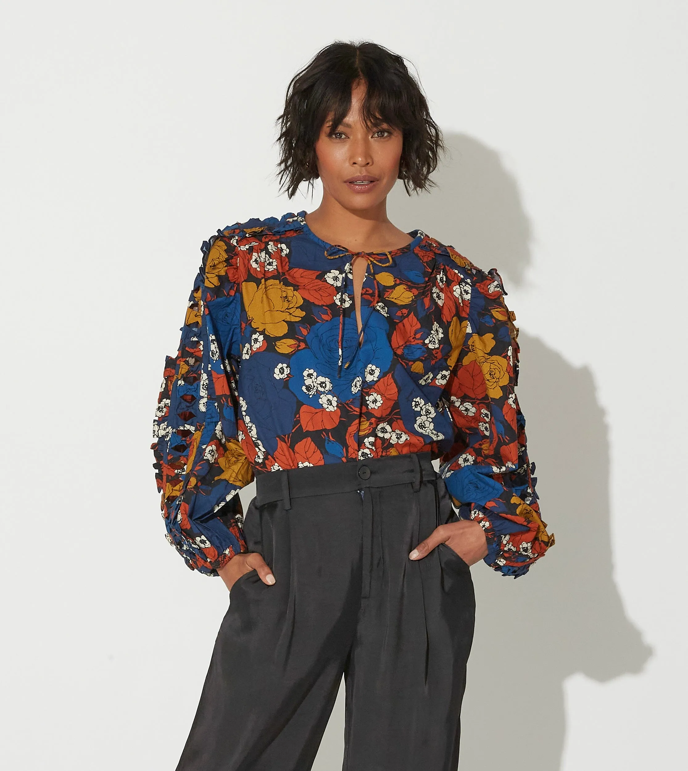 Miren Blouse | Sakura sold by Cleobella