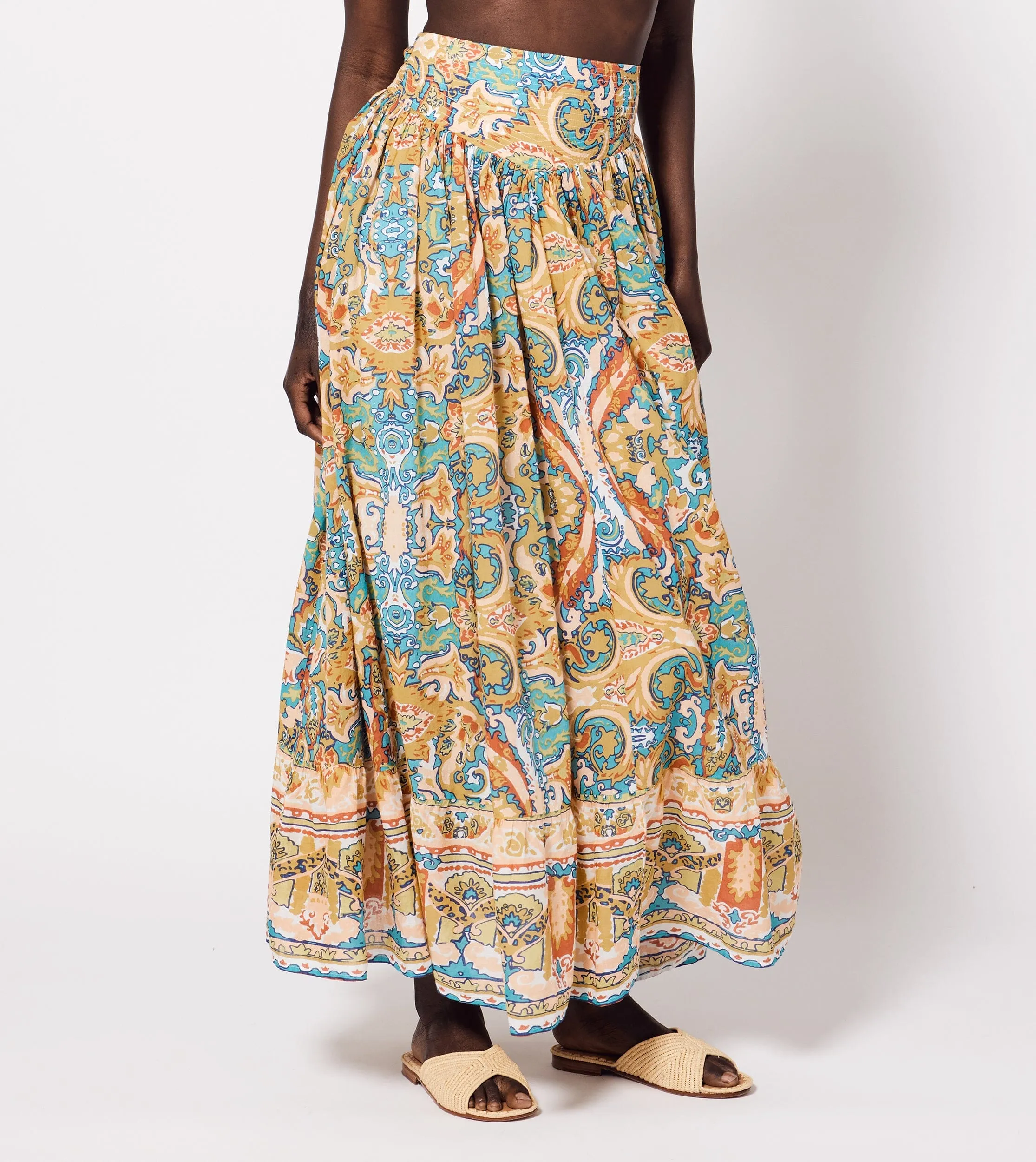 Raelynn Ankle Skirt | Las Palmas sold by Cleobella product image thumbnail 2