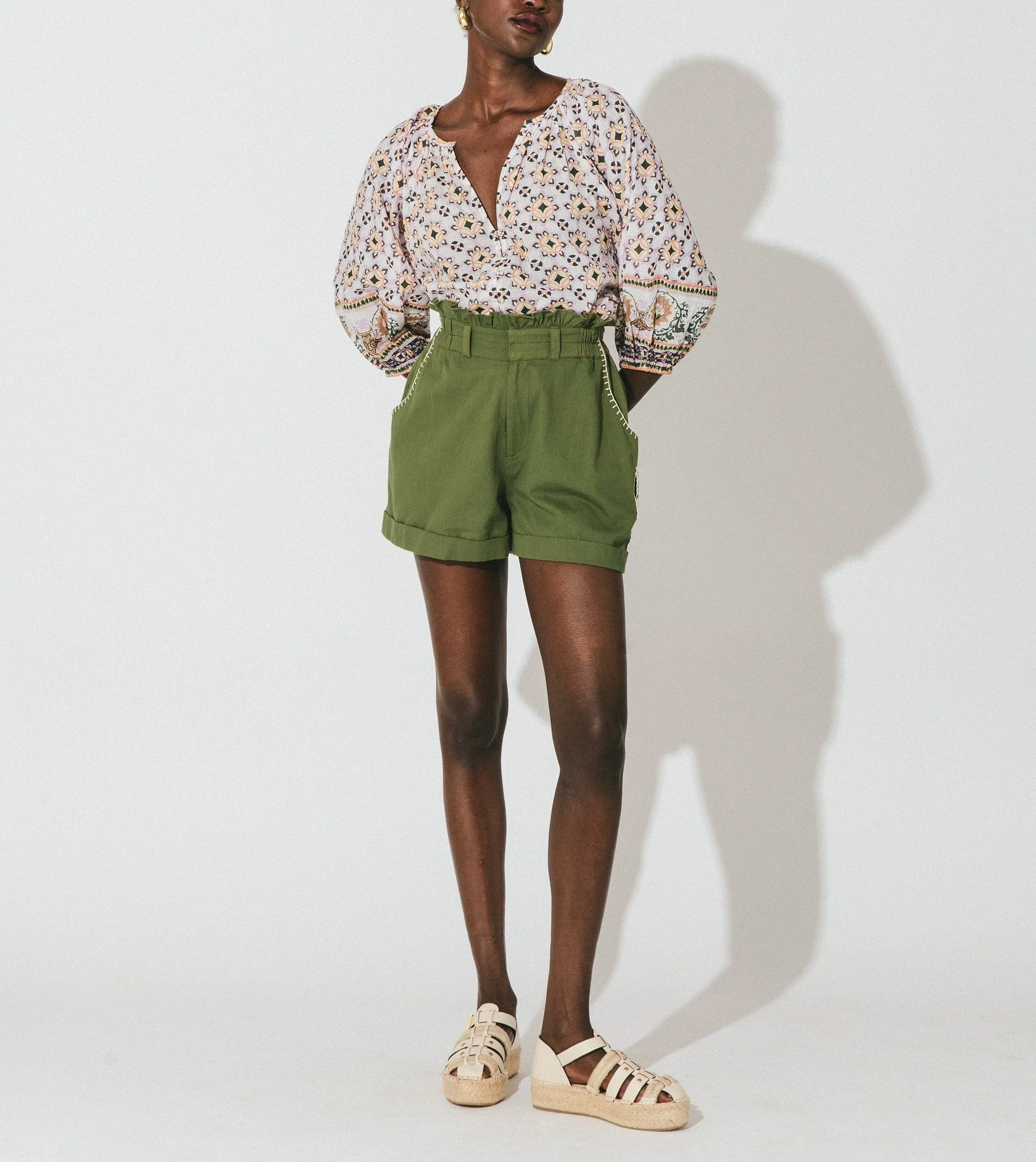 Ramona Blouse | Marrakesh sold by Cleobella product image thumbnail 3