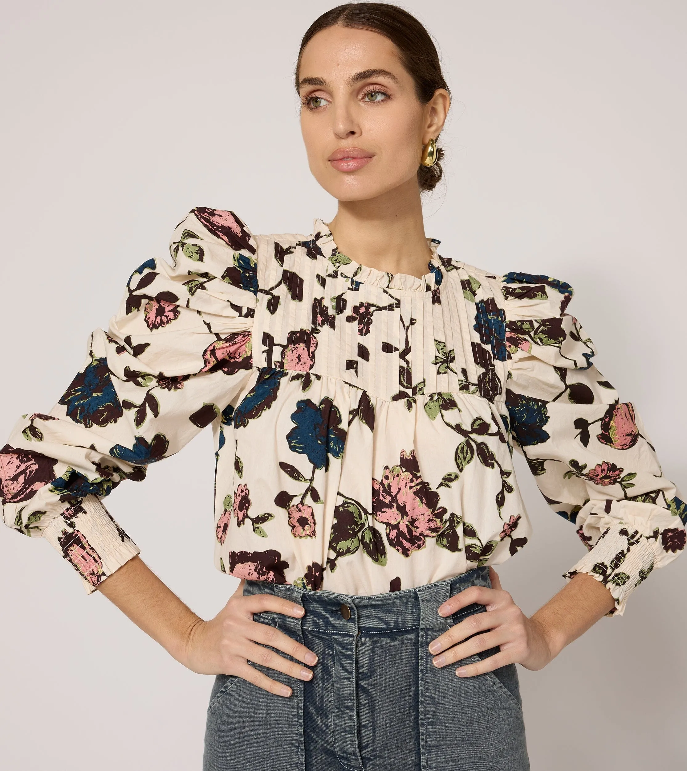Irina Blouse | Jardin sold by Cleobella product image thumbnail 4