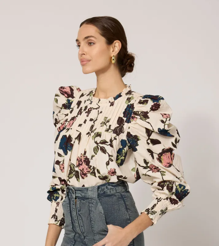 Irina Blouse | Jardin sold by Cleobella