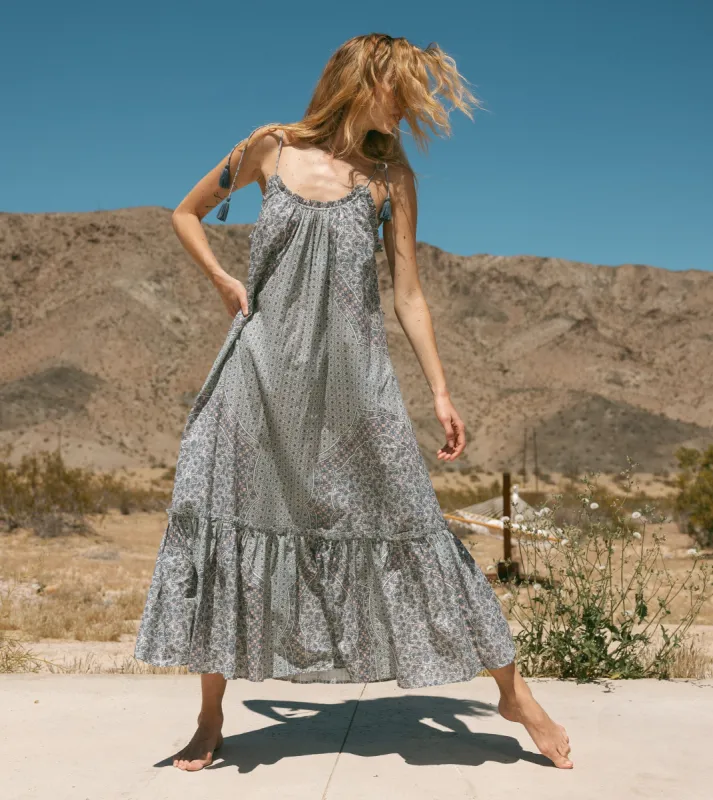 The Cindy Frill Dress, Black | Parallel