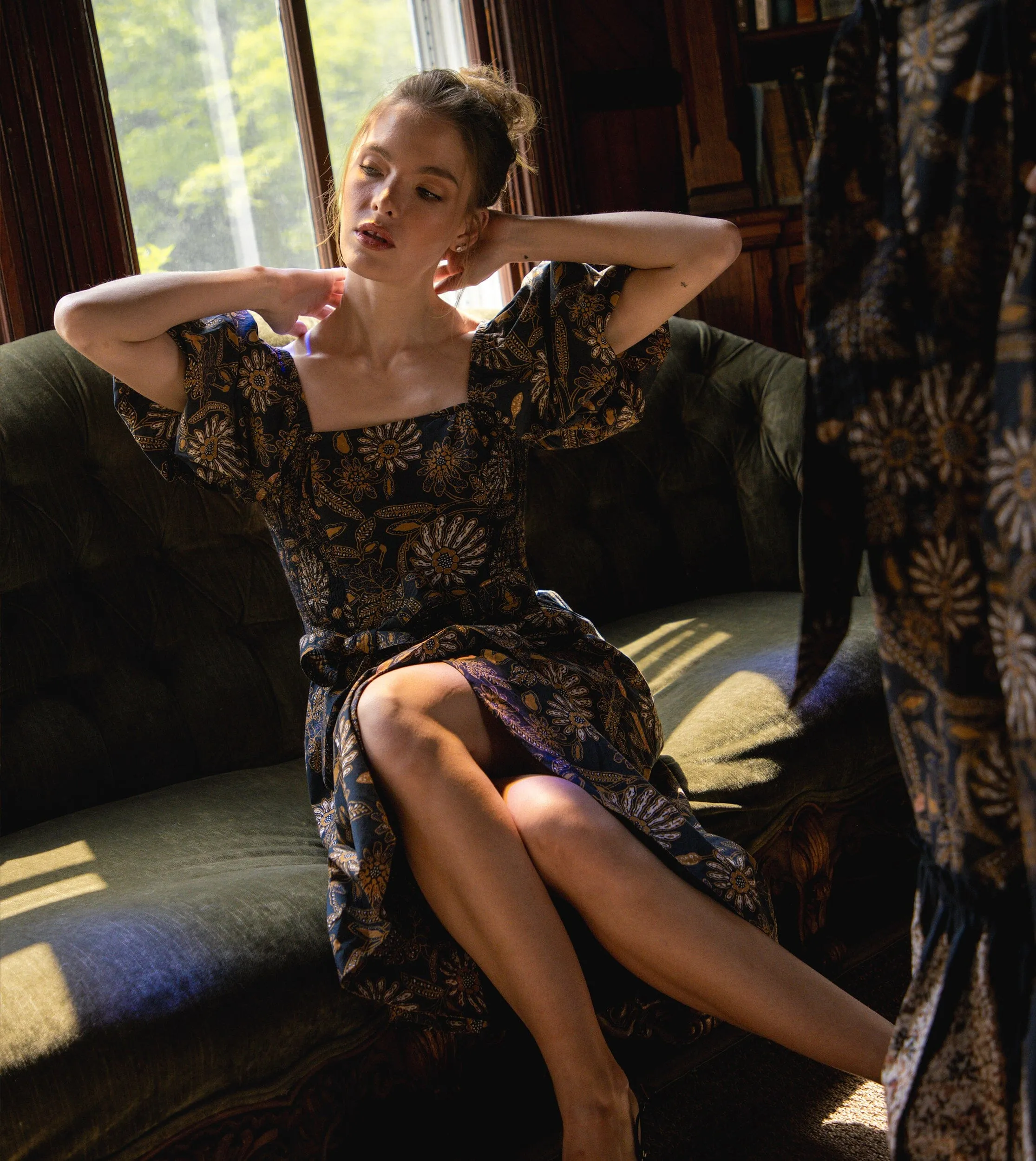 Seraphina Midi Dress | Magnolia sold by Cleobella product image thumbnail 2