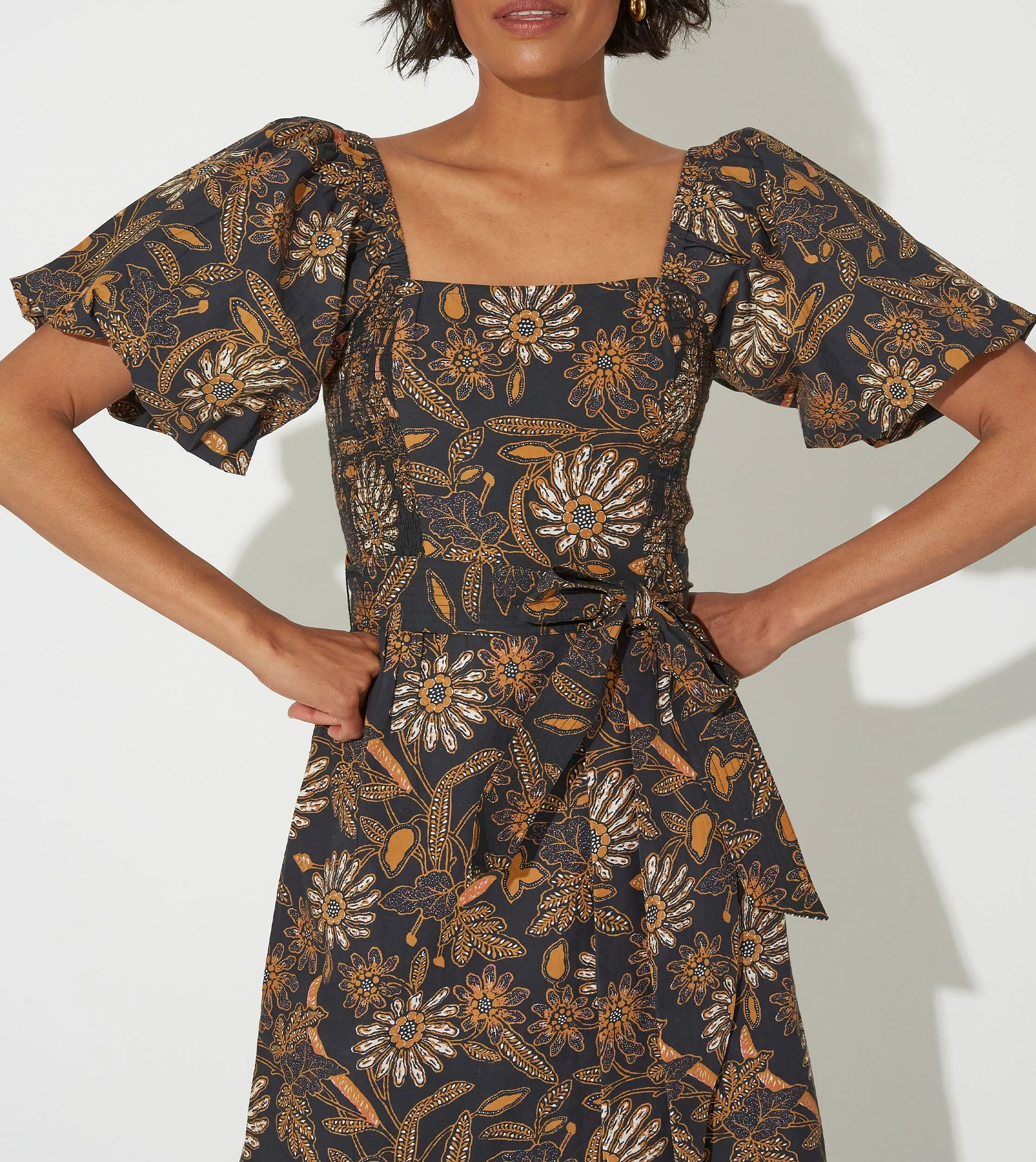 Seraphina Midi Dress | Magnolia sold by Cleobella product image thumbnail 3
