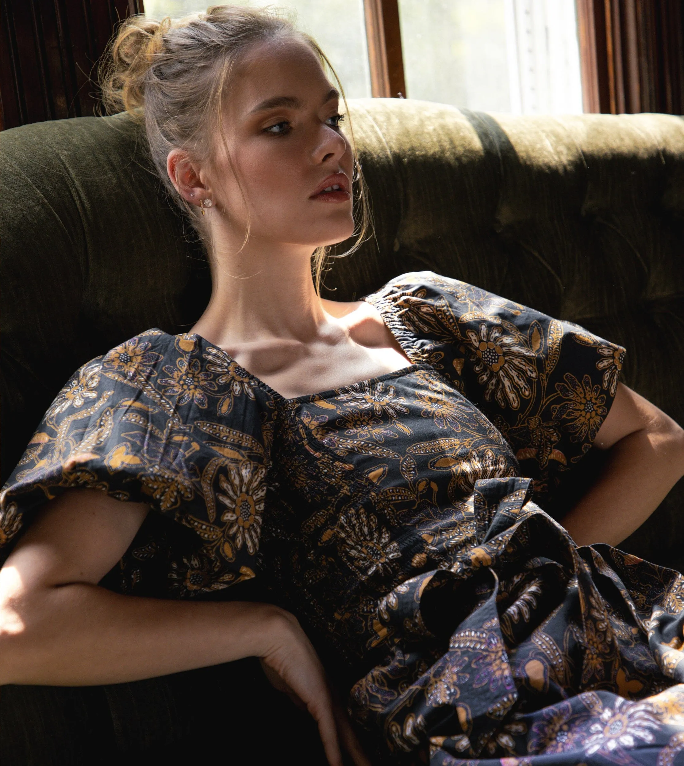 Seraphina Midi Dress | Magnolia sold by Cleobella product image thumbnail 4