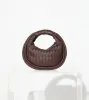 Santiago Mini Hobo Bag | Chocolate sold by Cleobella