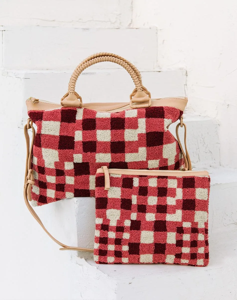 Weekender | Patchwork Gingham sold by Cleobella product image thumbnail 2