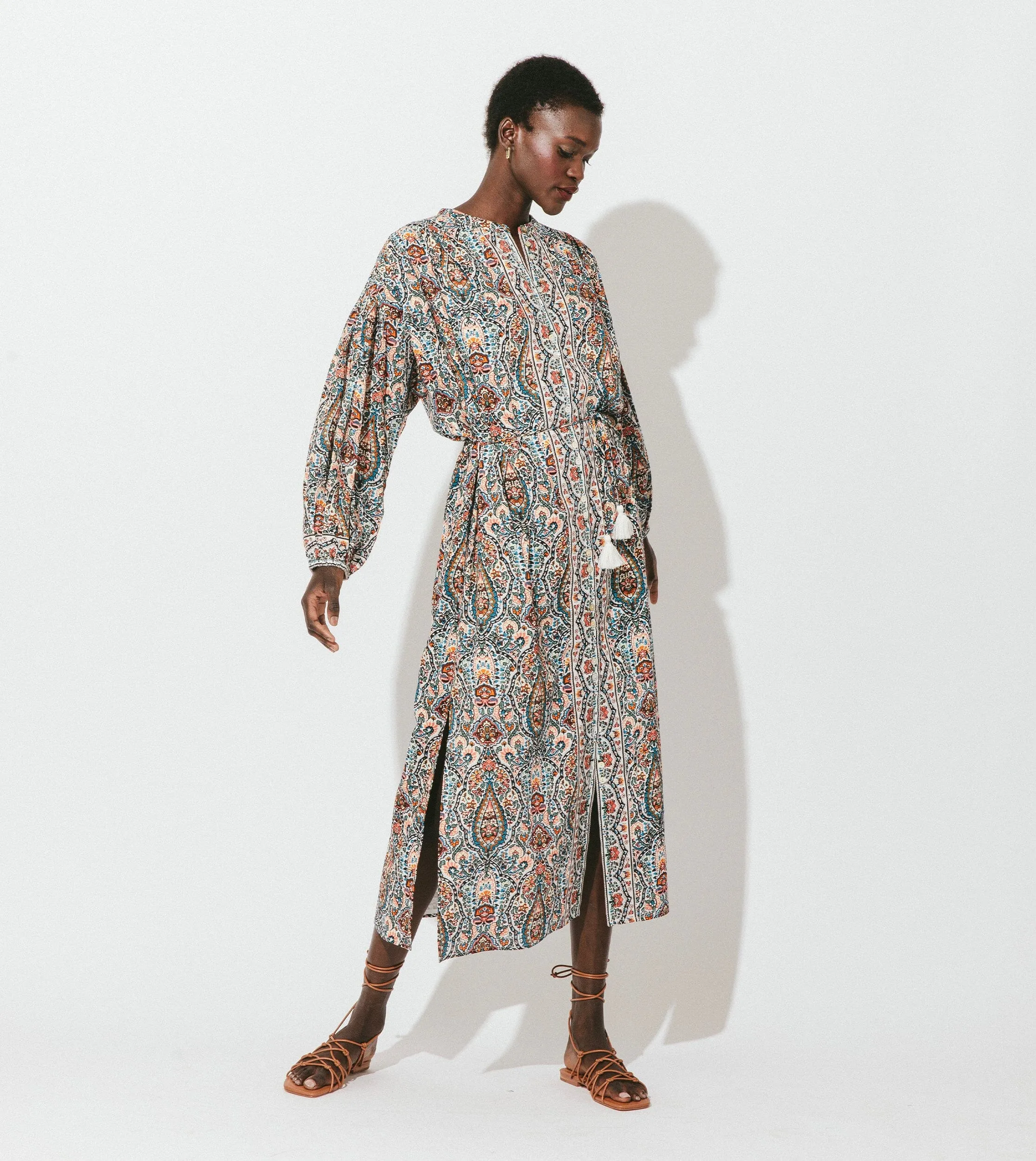 Aida Midi Dress | Meadow sold by Cleobella product image thumbnail 3