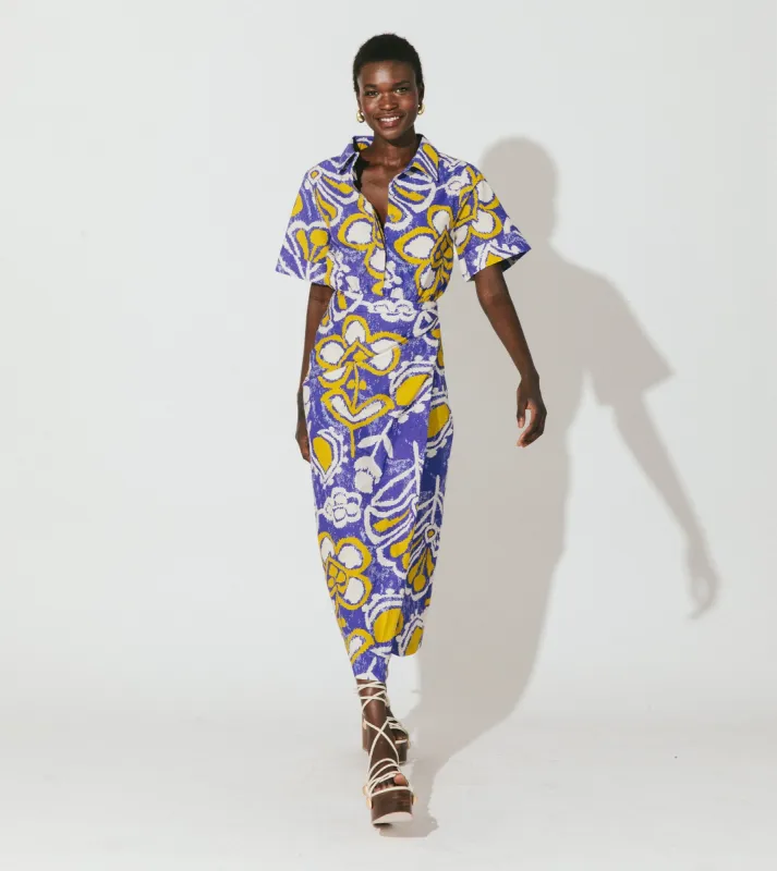Shonda Midi Dress | Azores sold by Cleobella