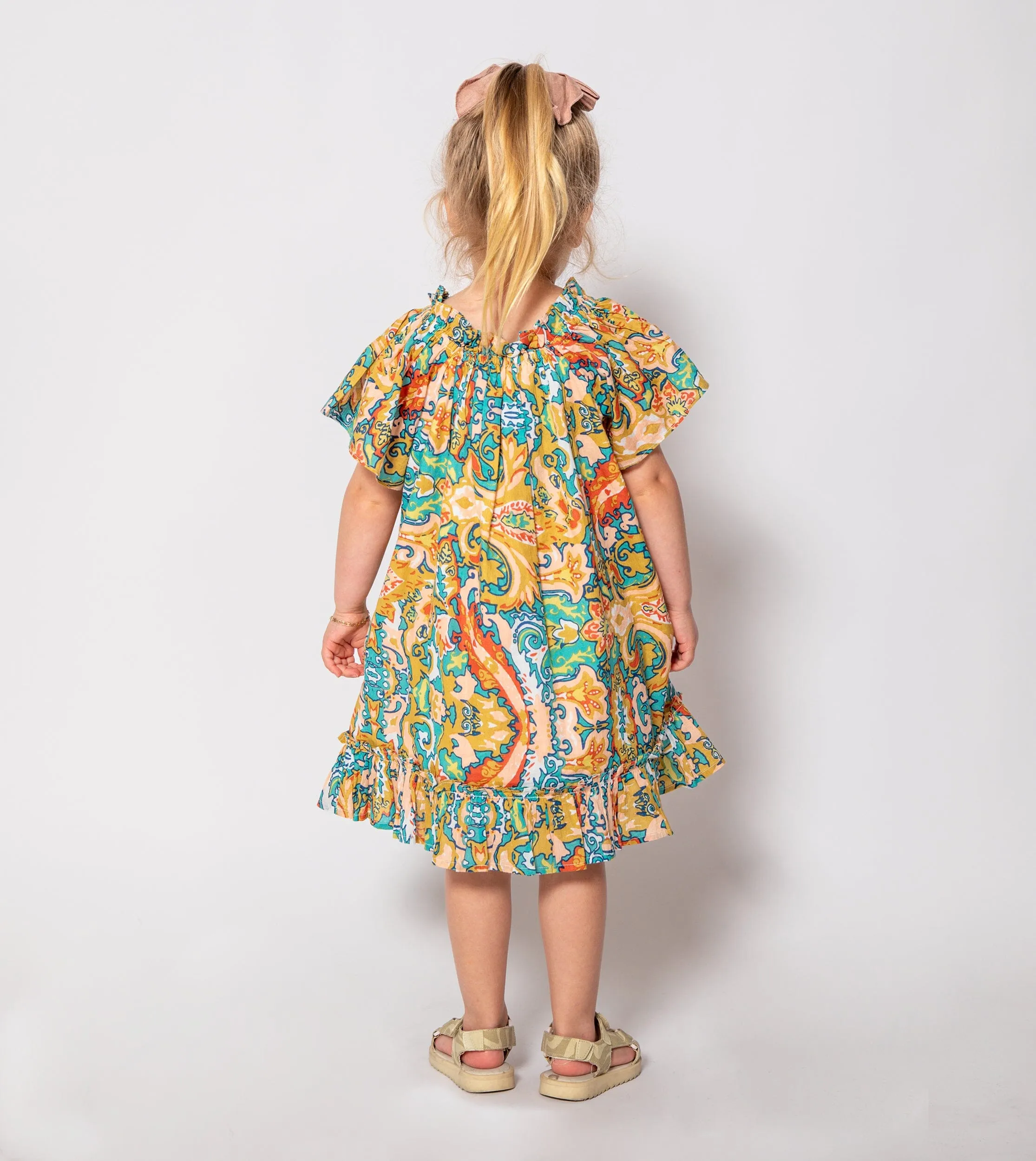 Littles Valencia Dress | Las Palmas sold by Cleobella product image thumbnail 2