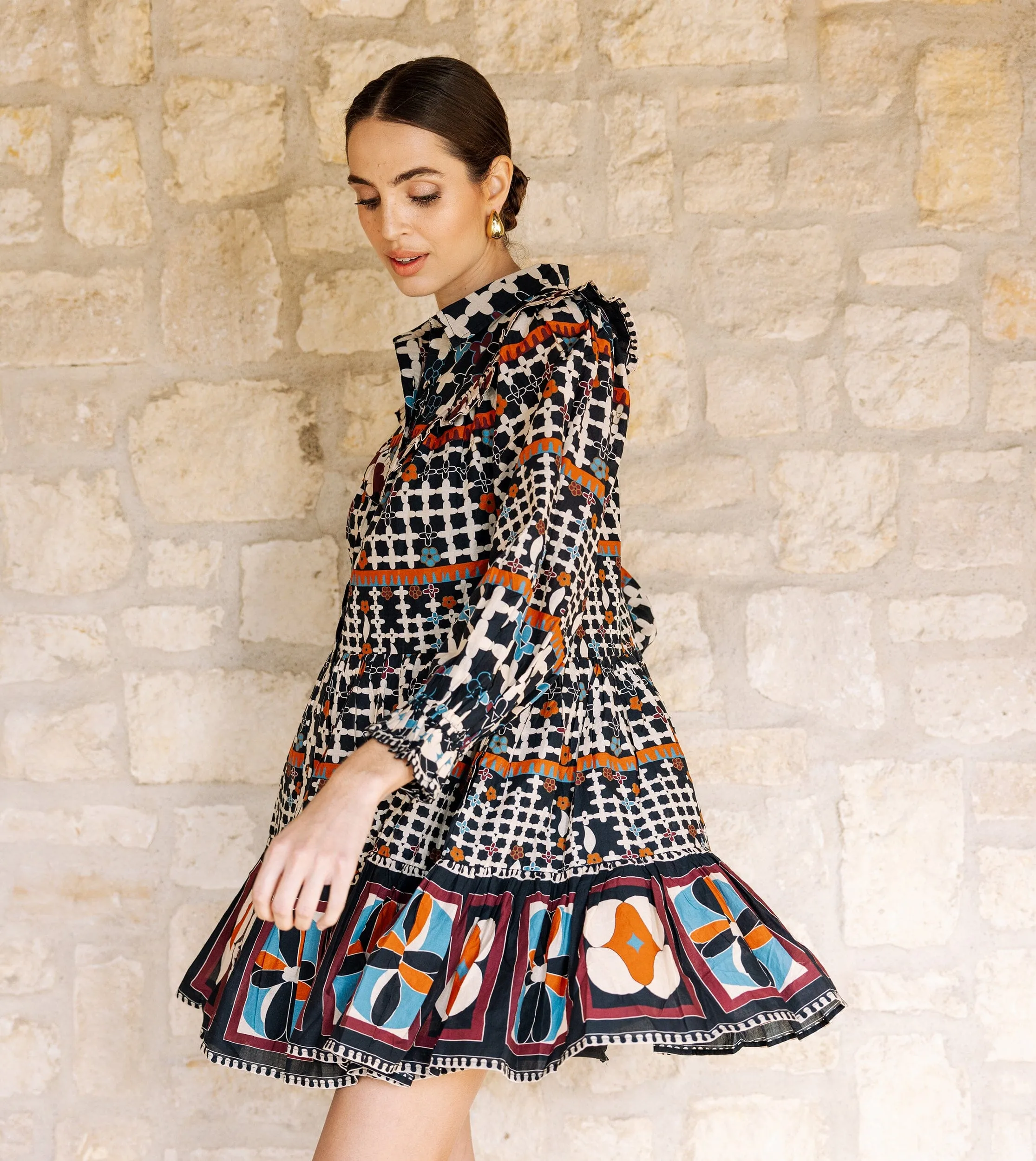 Lotte Mini Dress | Deco sold by Cleobella product image thumbnail 2