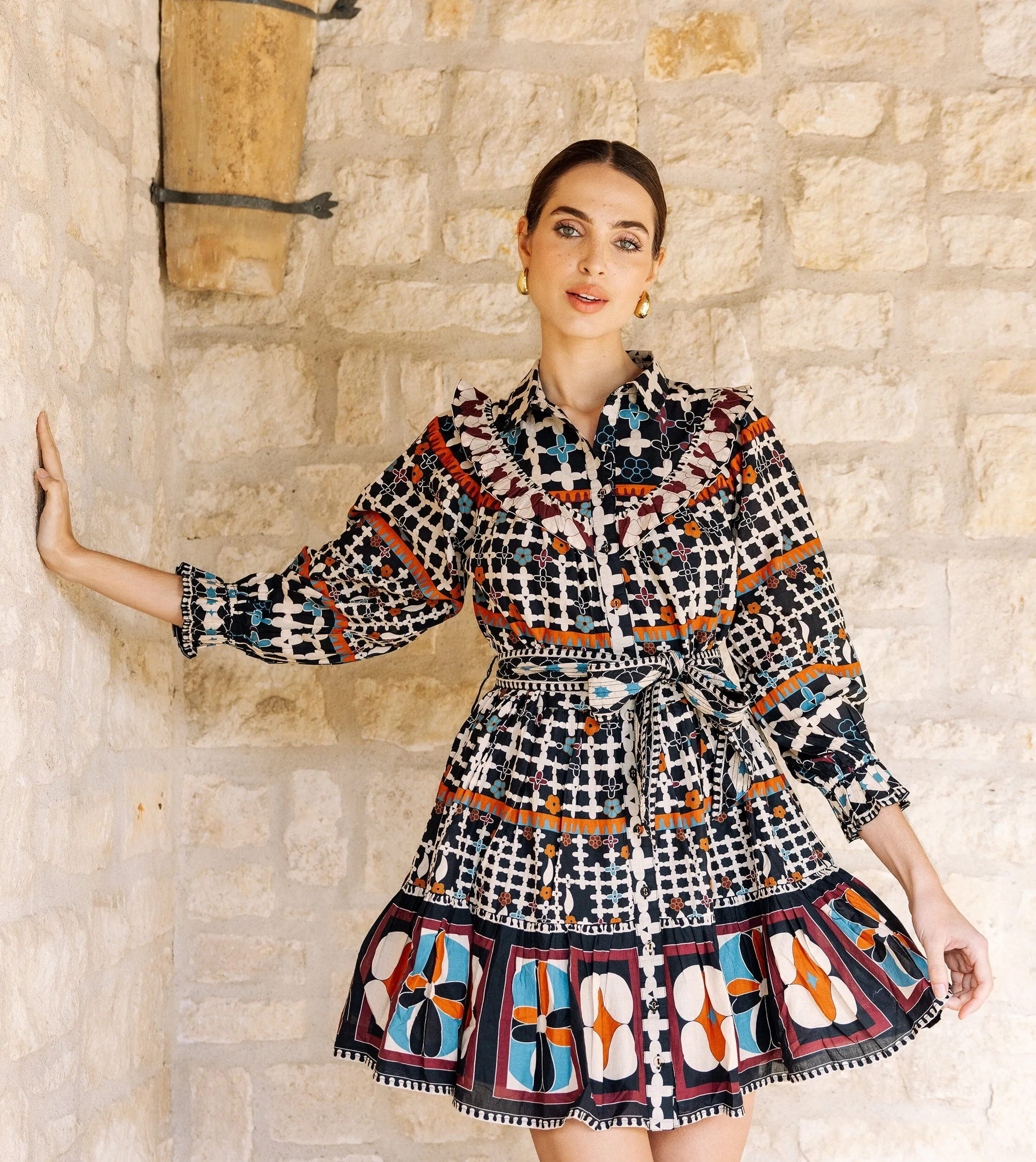 Lotte Mini Dress | Deco sold by Cleobella product image thumbnail 5