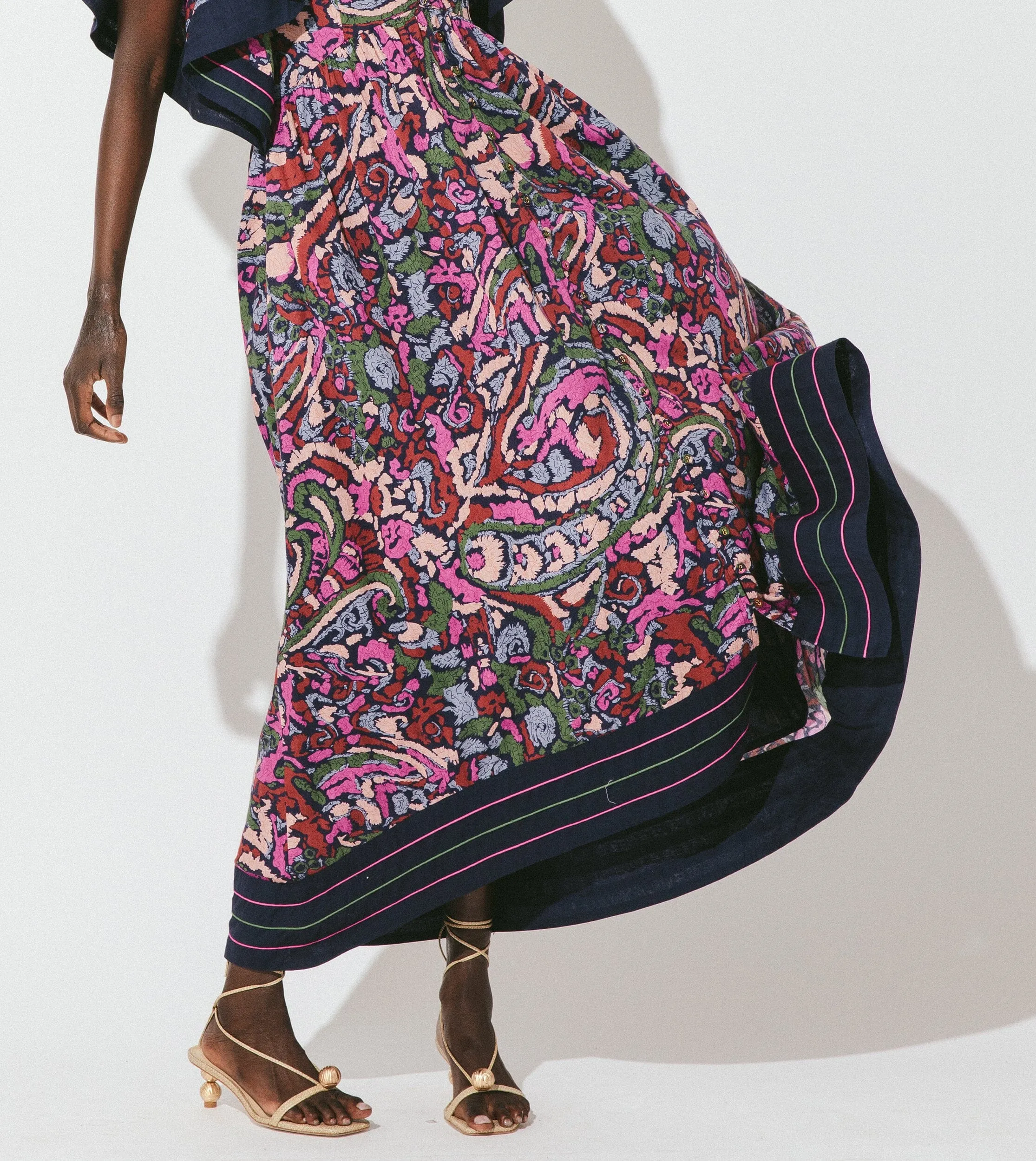 Carlotta Ankle Dress | Corozal sold by Cleobella product image thumbnail 3