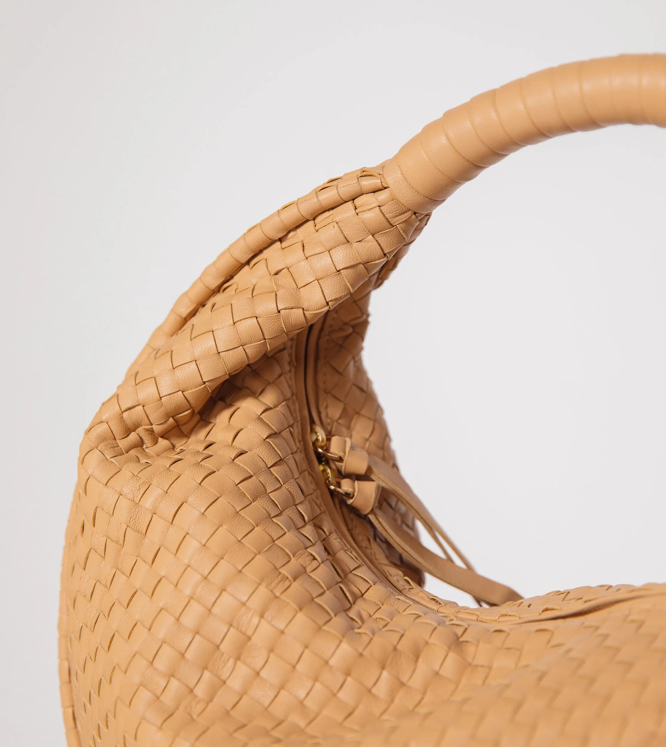 Santiago Hobo Bag | Tan sold by Cleobella product image thumbnail 3