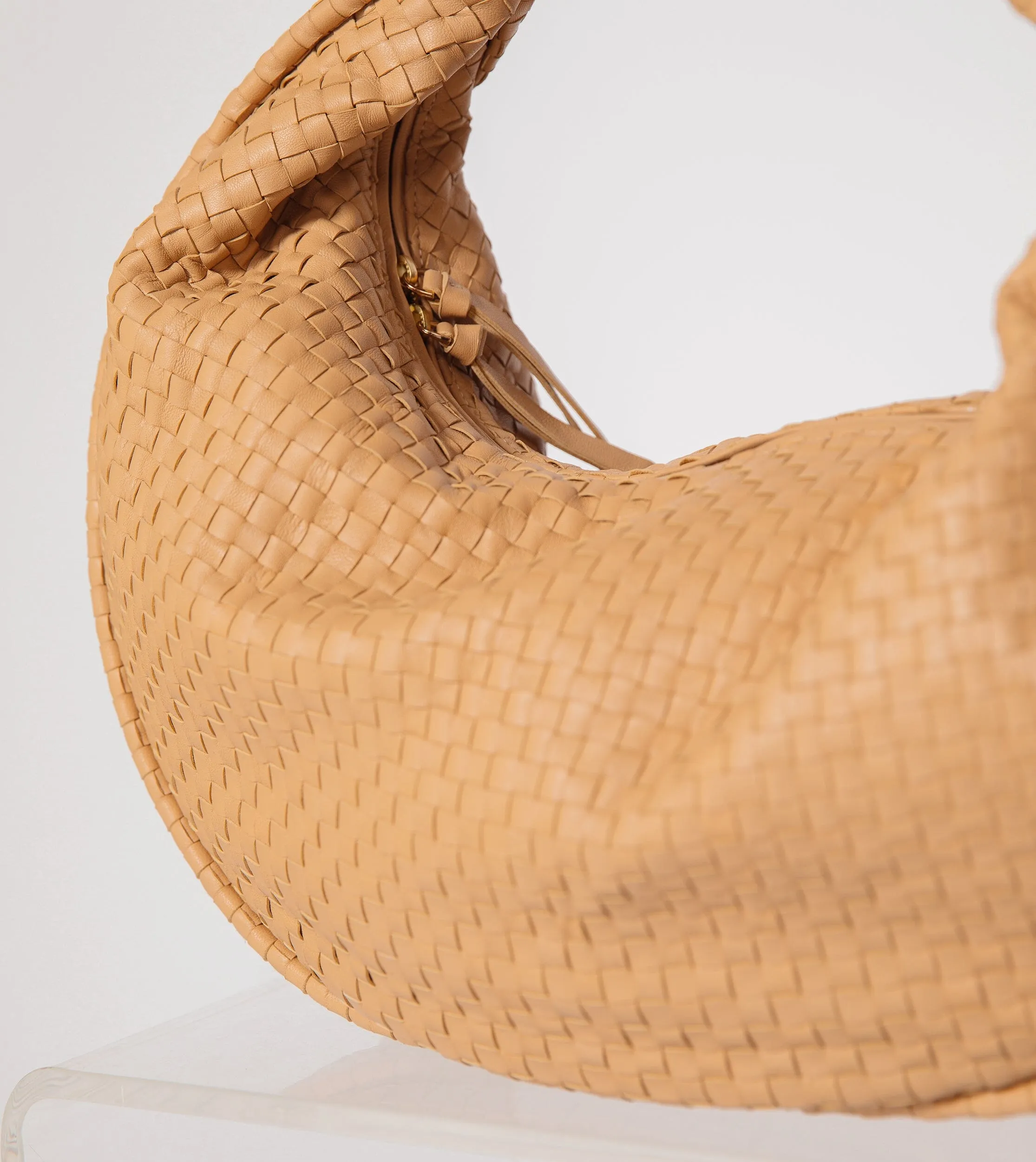 Santiago Hobo Bag | Tan sold by Cleobella product image thumbnail 2