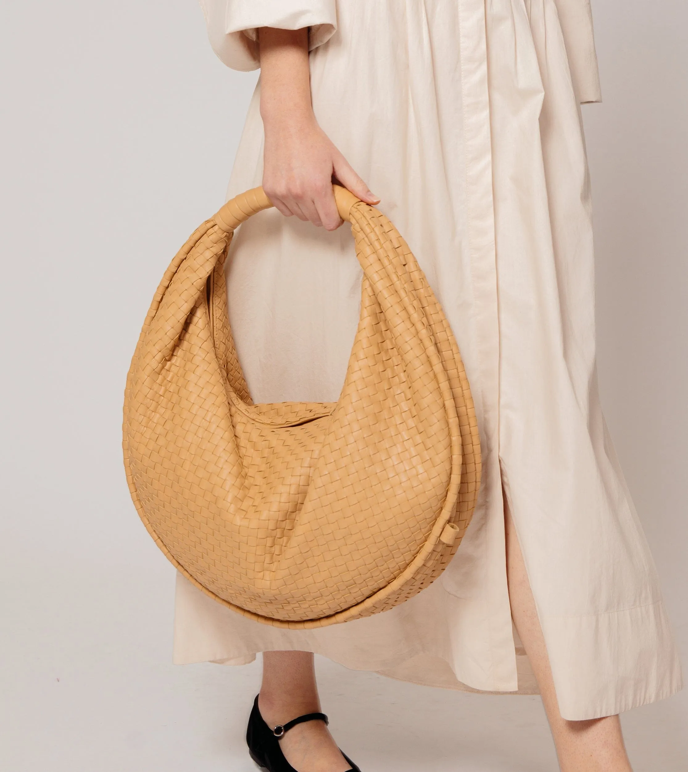 Santiago Hobo Bag | Tan sold by Cleobella product image thumbnail 4