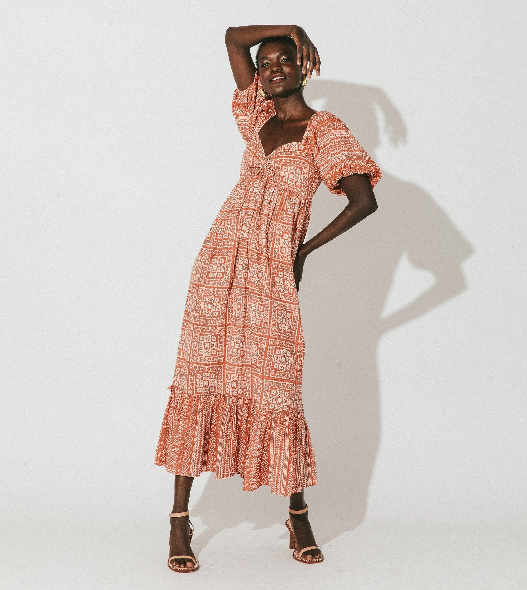 Joely Midi Dress | Tomar sold by Cleobella product image thumbnail 3