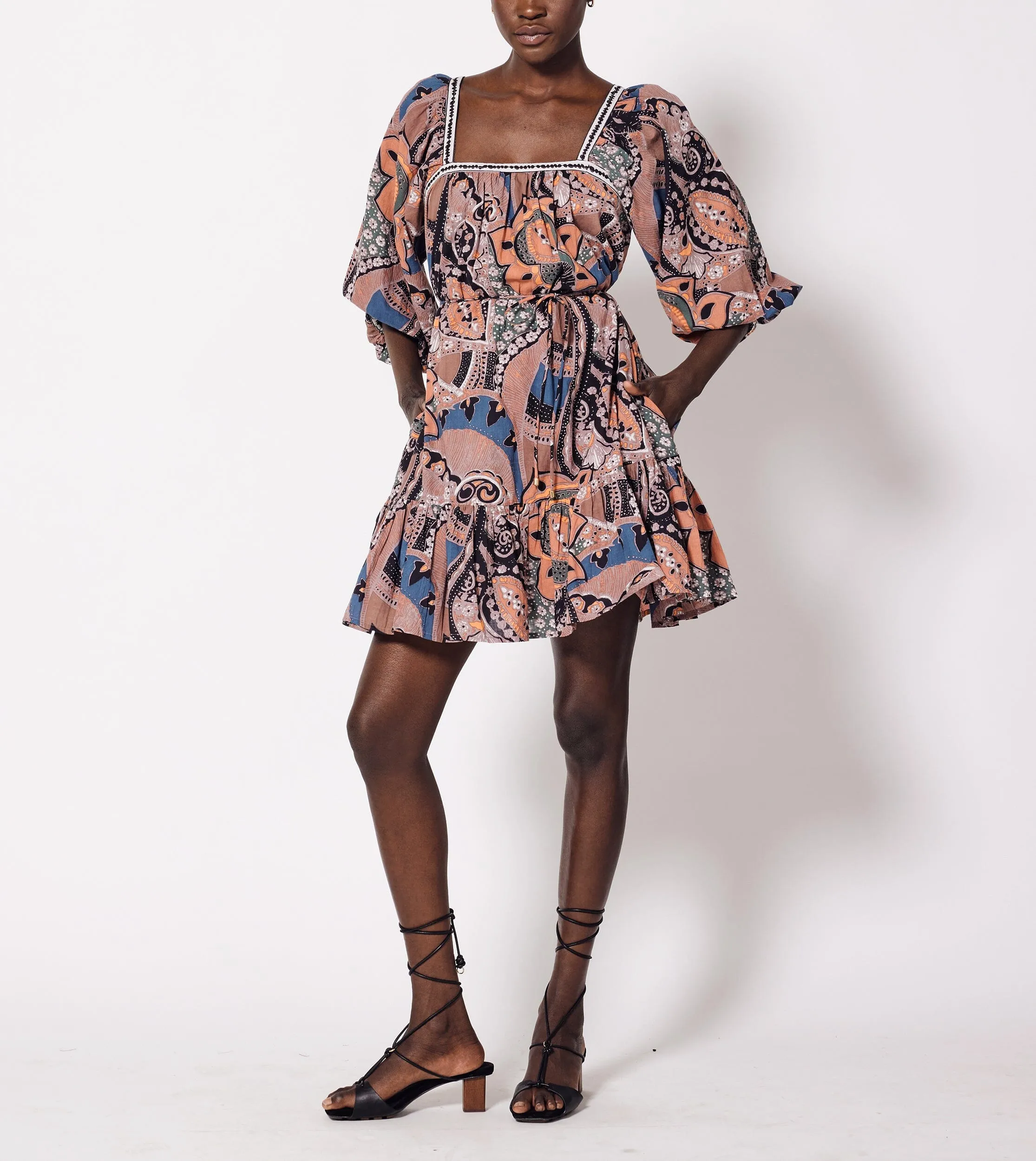 Malia Mini Dress | Mirage sold by Cleobella product image thumbnail 3