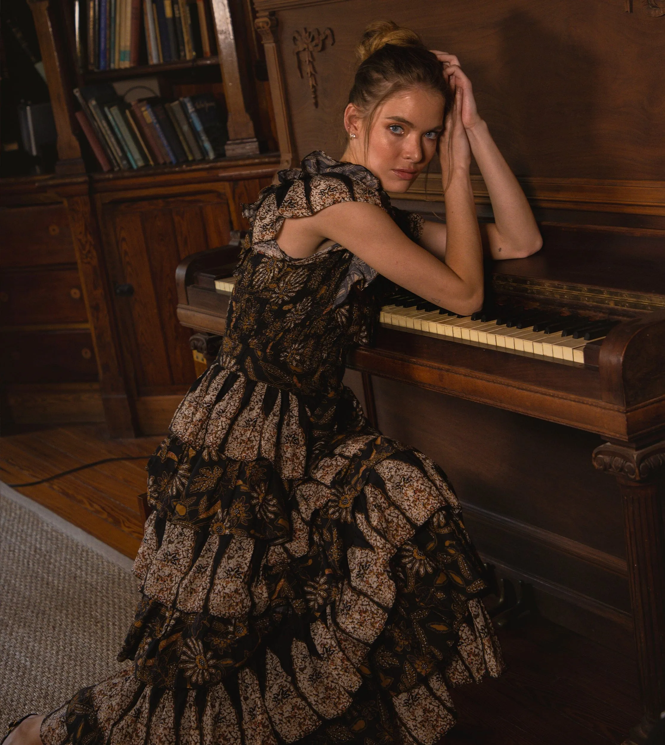 Athena Ankle Dress | Magnolia sold by Cleobella product image thumbnail 2