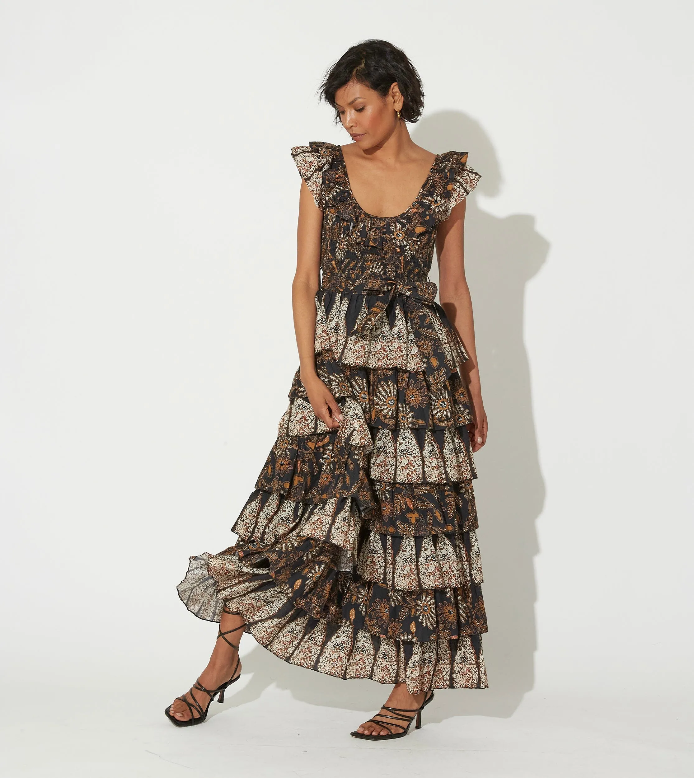 Athena Ankle Dress | Magnolia sold by Cleobella