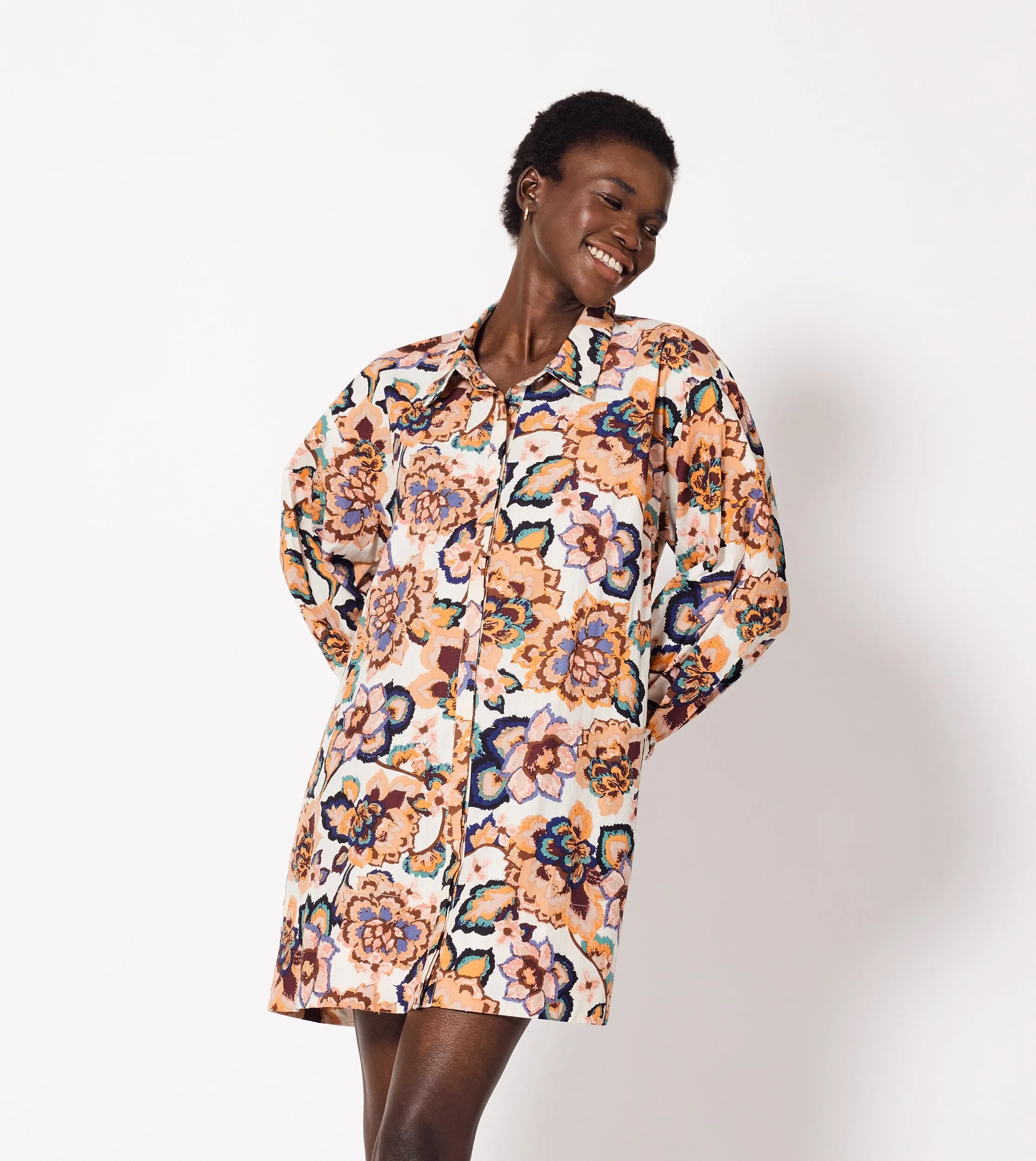 Elisha Mini Dress | Desert Floral sold by Cleobella