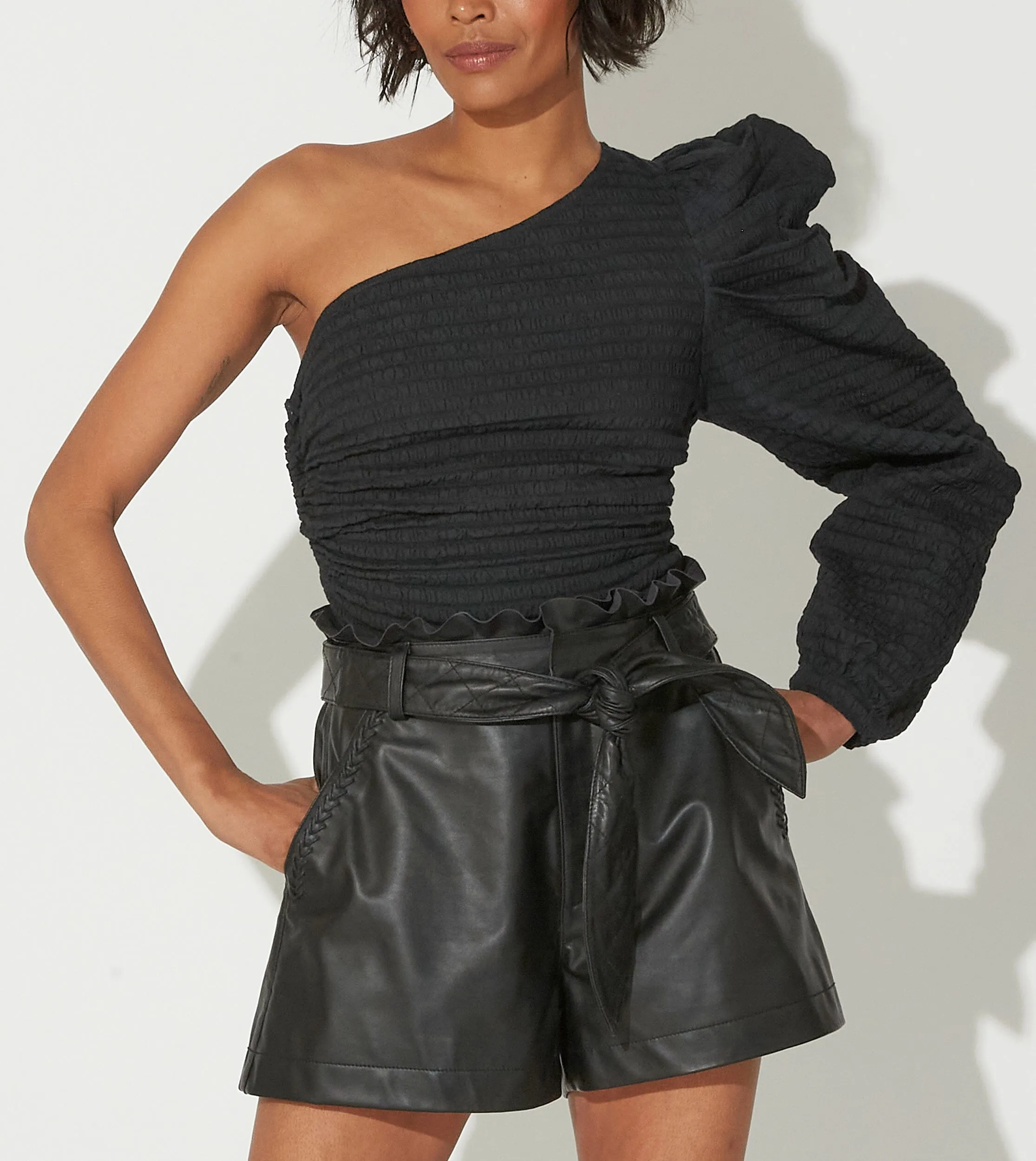 Violet Top | Black sold by Cleobella product image thumbnail 2