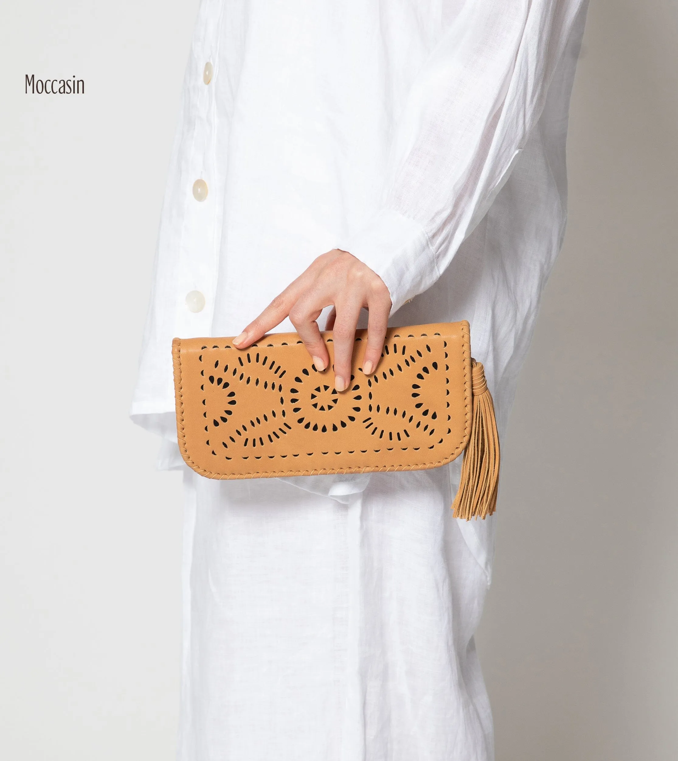 Mexicana Zip Wallet sold by Cleobella