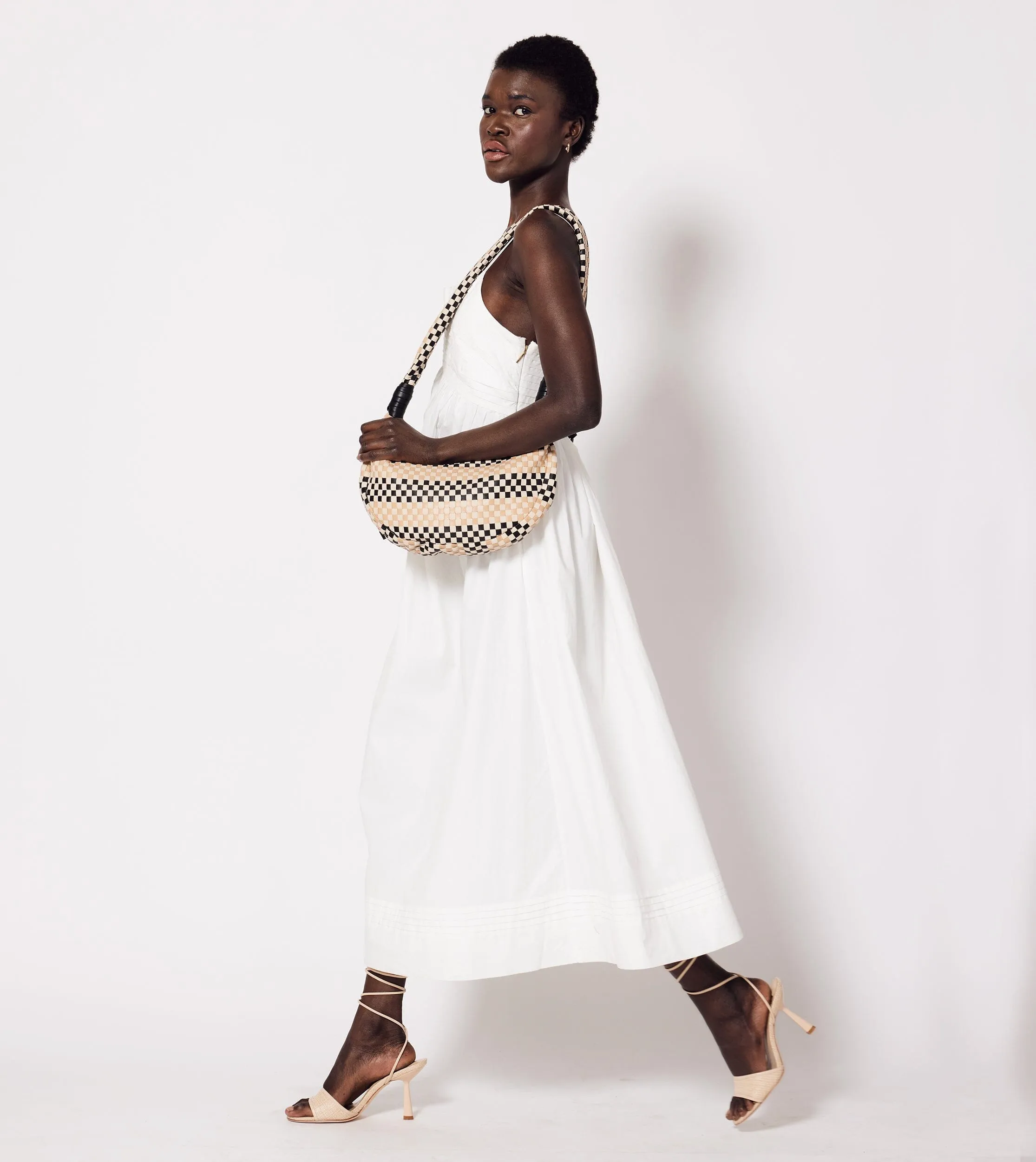 Dylan Woven Handbag | Black Multi sold by Cleobella product image thumbnail 4