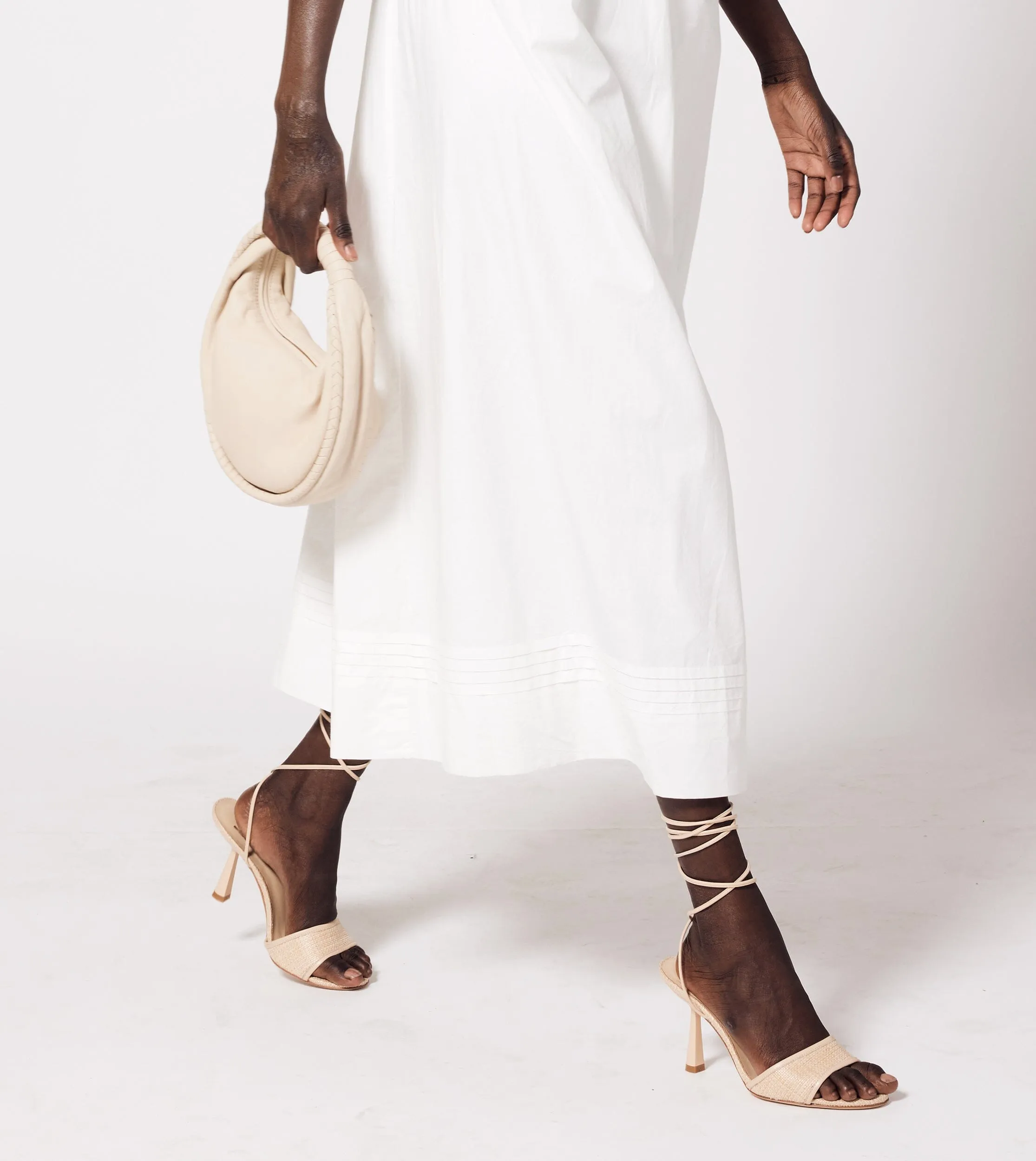 Tamar Mini Hobo Bag | Ivory sold by Cleobella product image thumbnail 2