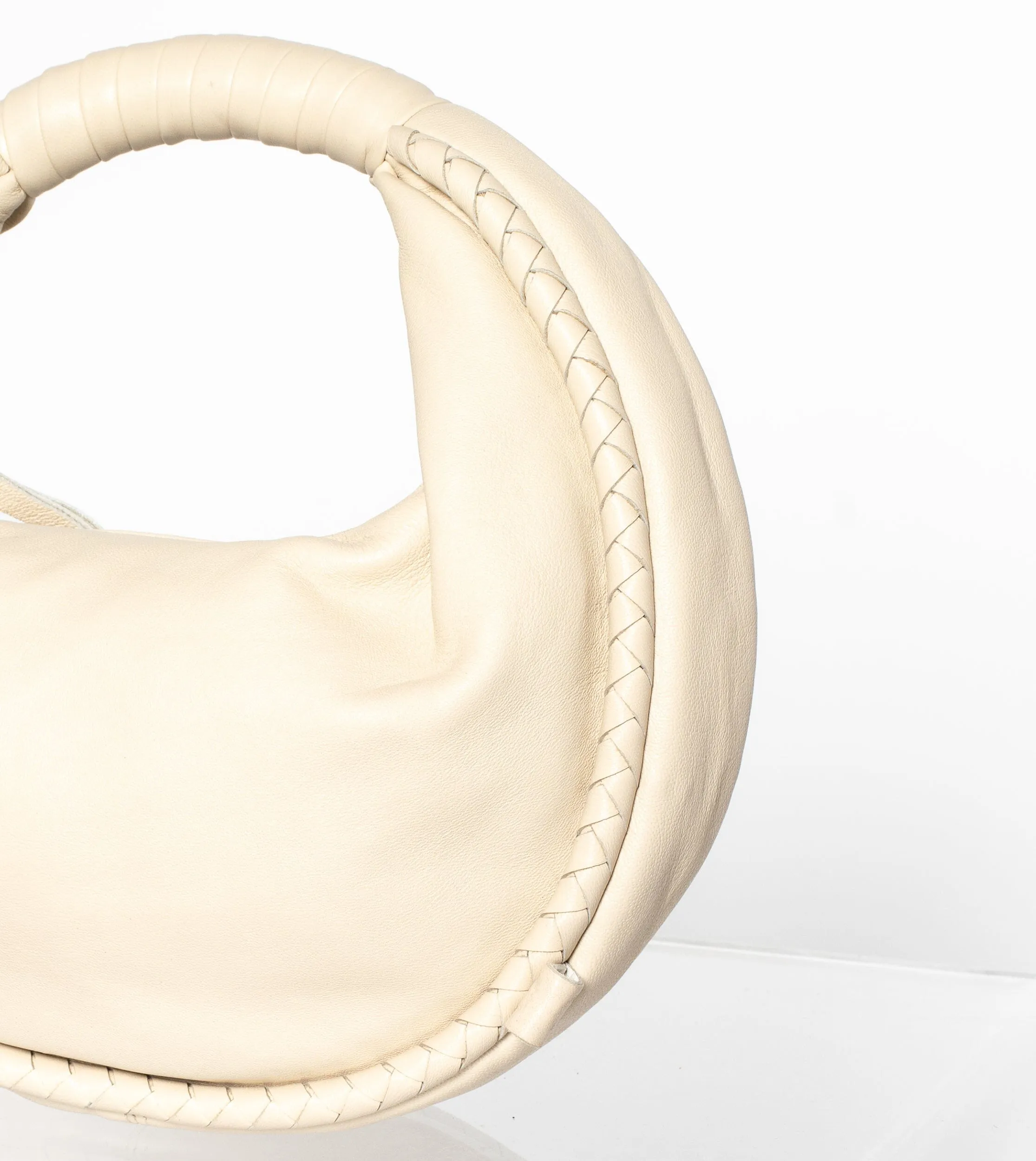Tamar Mini Hobo Bag | Ivory sold by Cleobella product image thumbnail 4