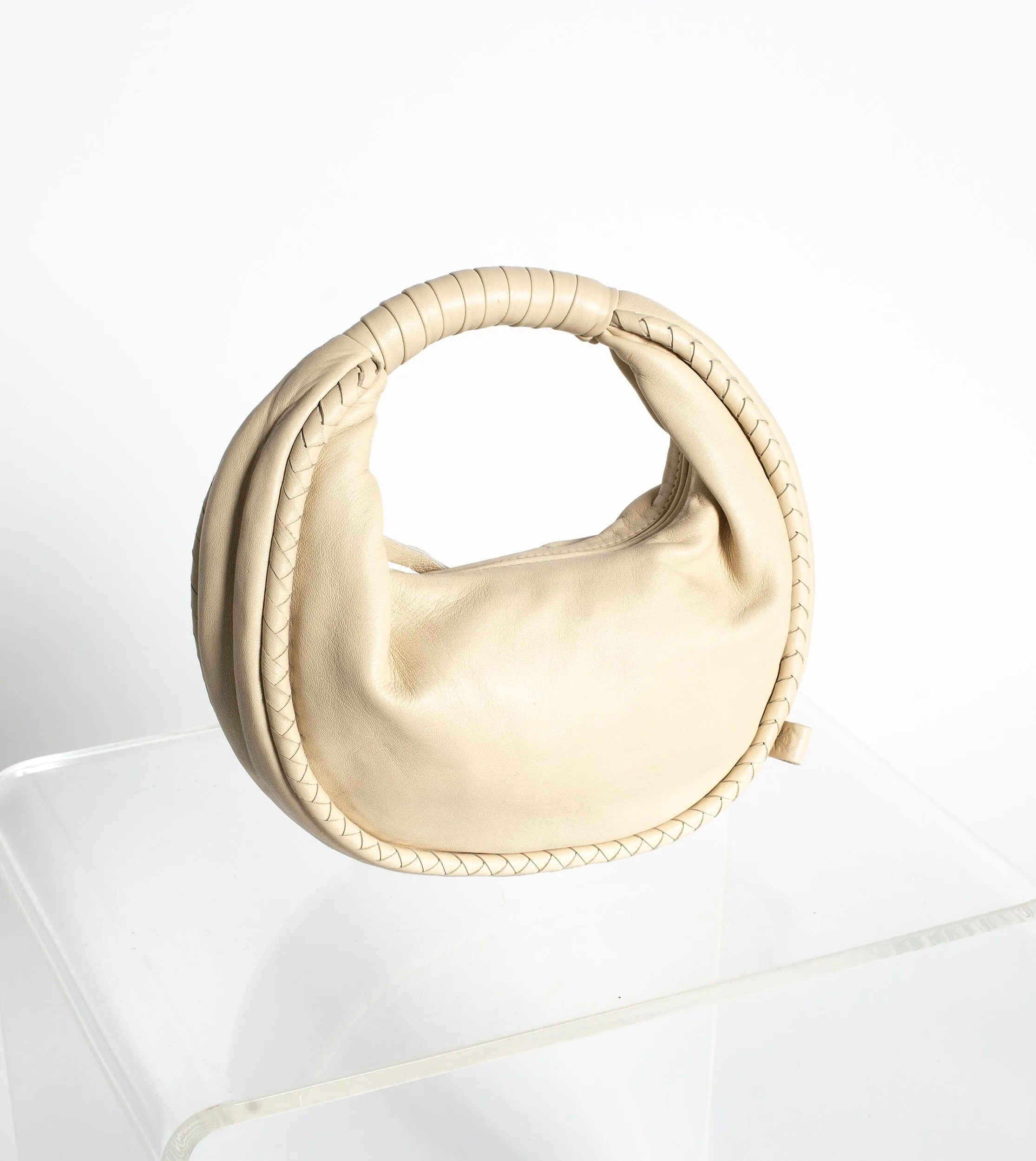 Tamar Mini Hobo Bag | Ivory sold by Cleobella product image thumbnail 3