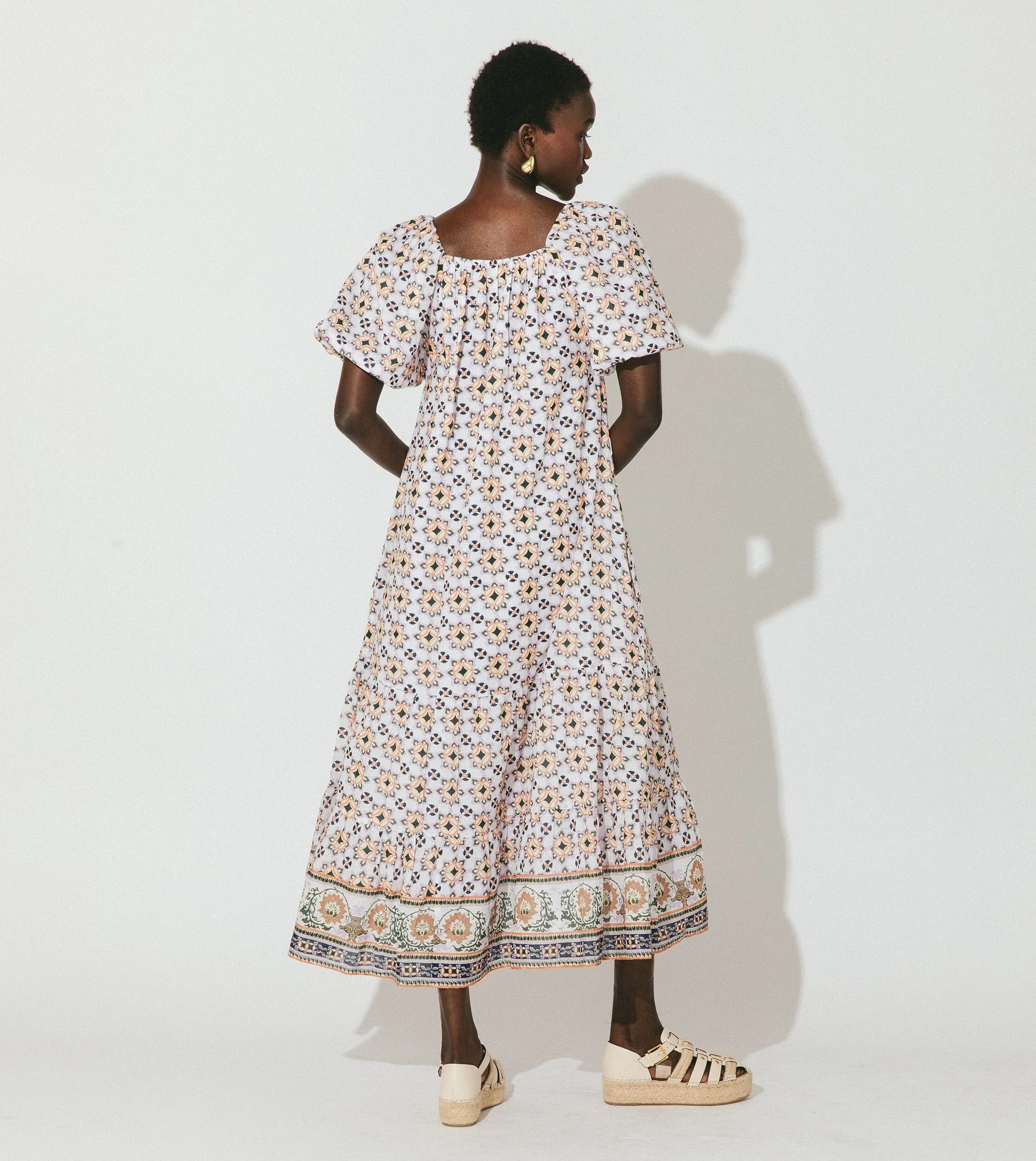 Paula Midi Dress | Marrakesh sold by Cleobella product image thumbnail 5