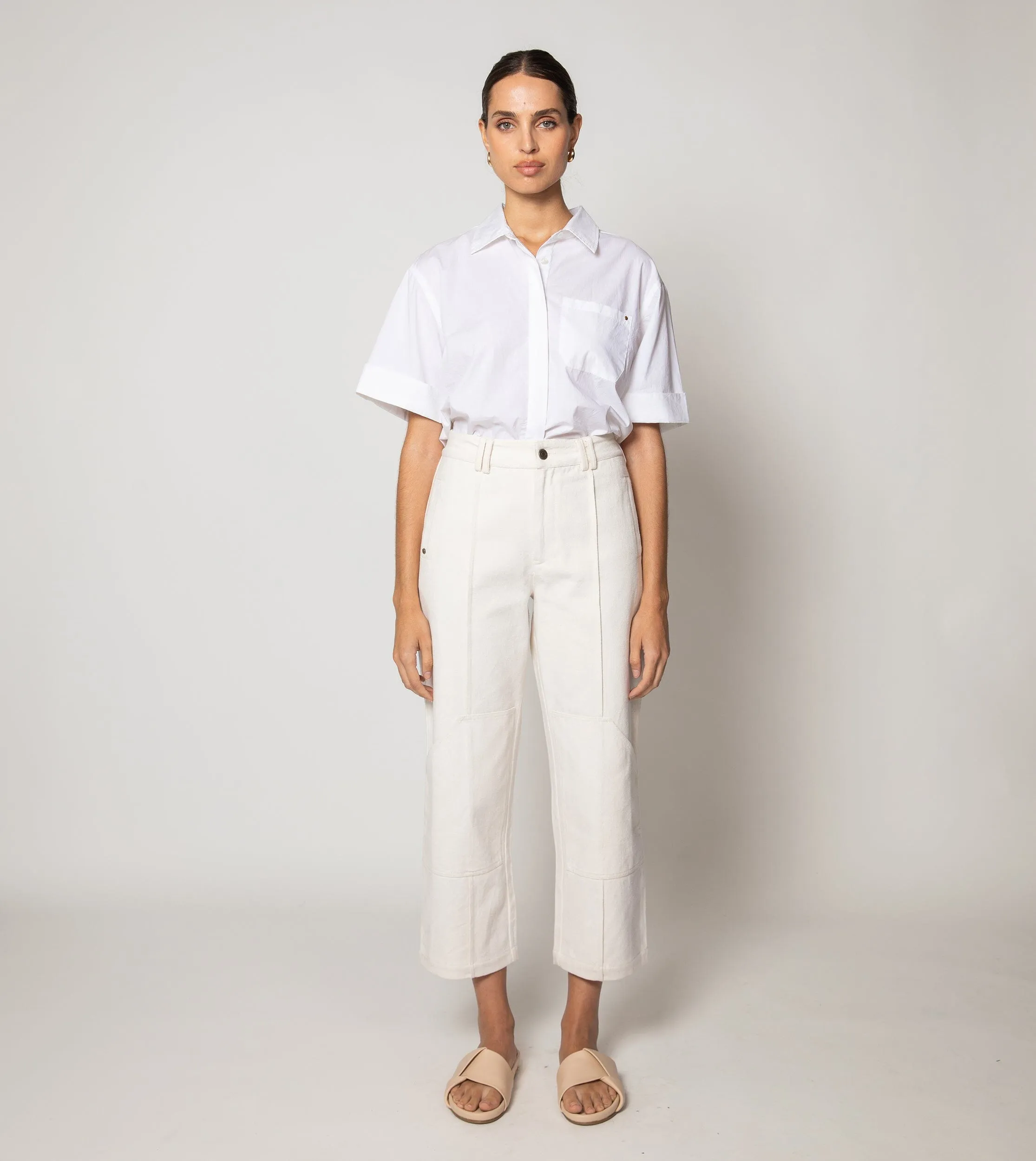 Ama Blouse | White sold by Cleobella product image thumbnail 4