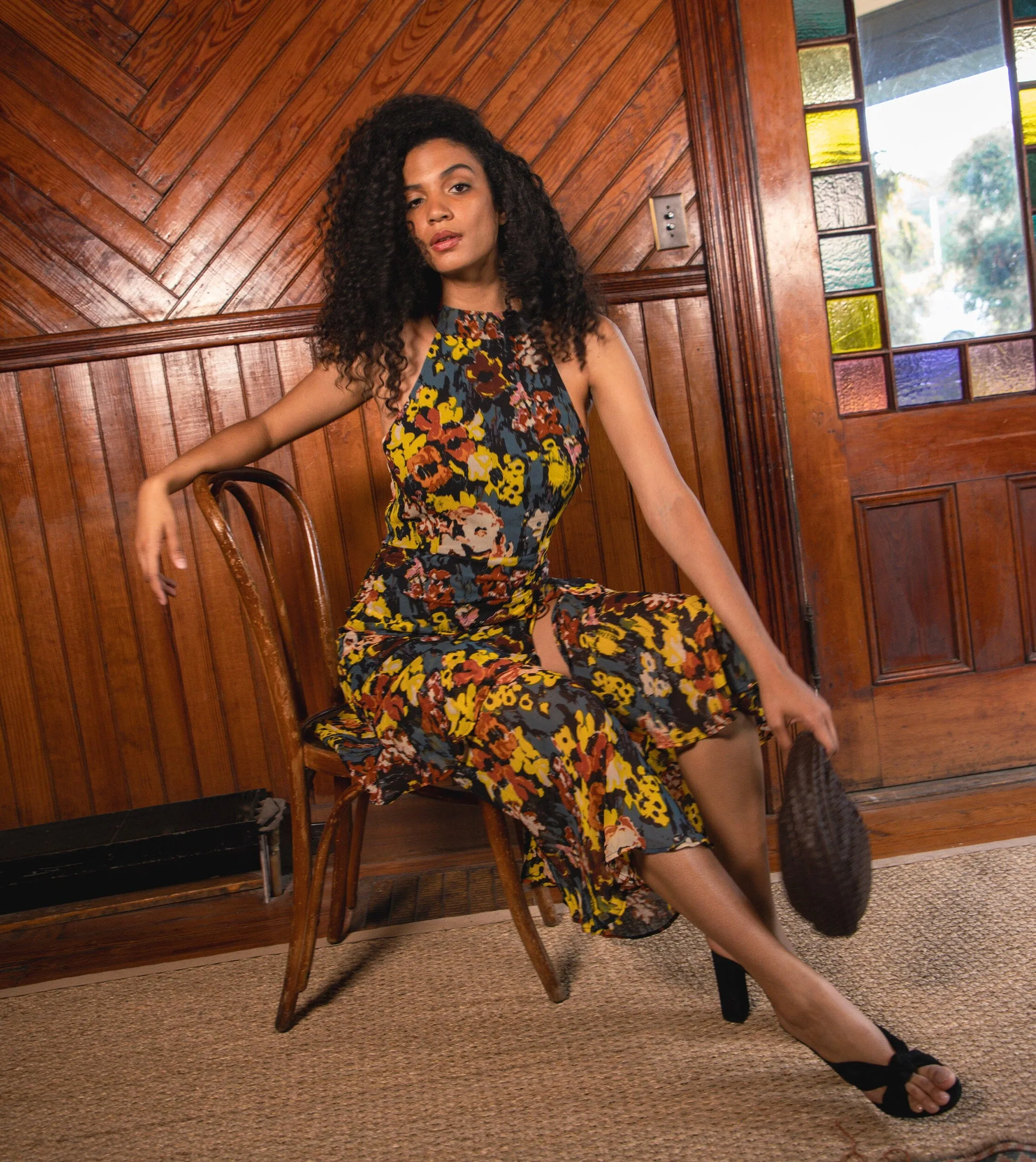 Gianna Midi Dress | Monet sold by Cleobella product image thumbnail 4