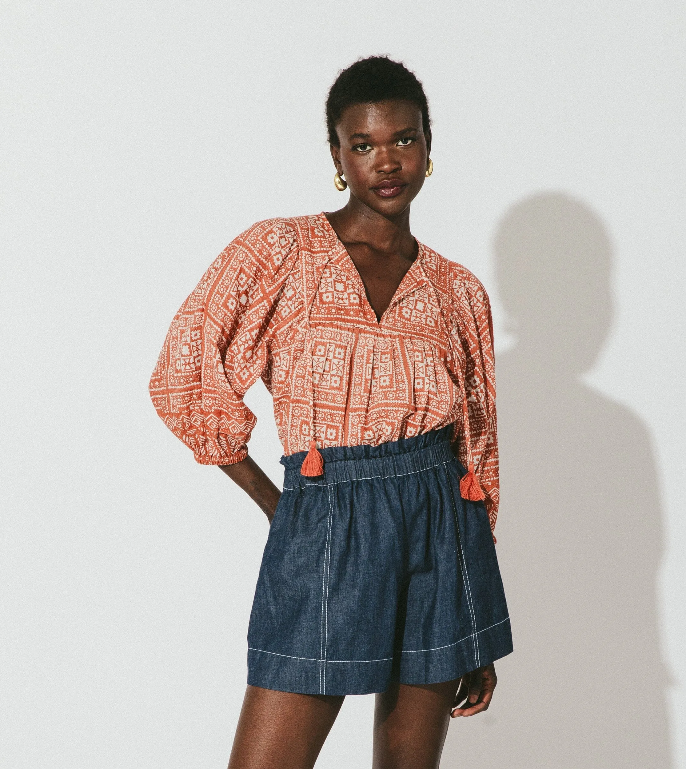 Justine Blouse | Tomar sold by Cleobella