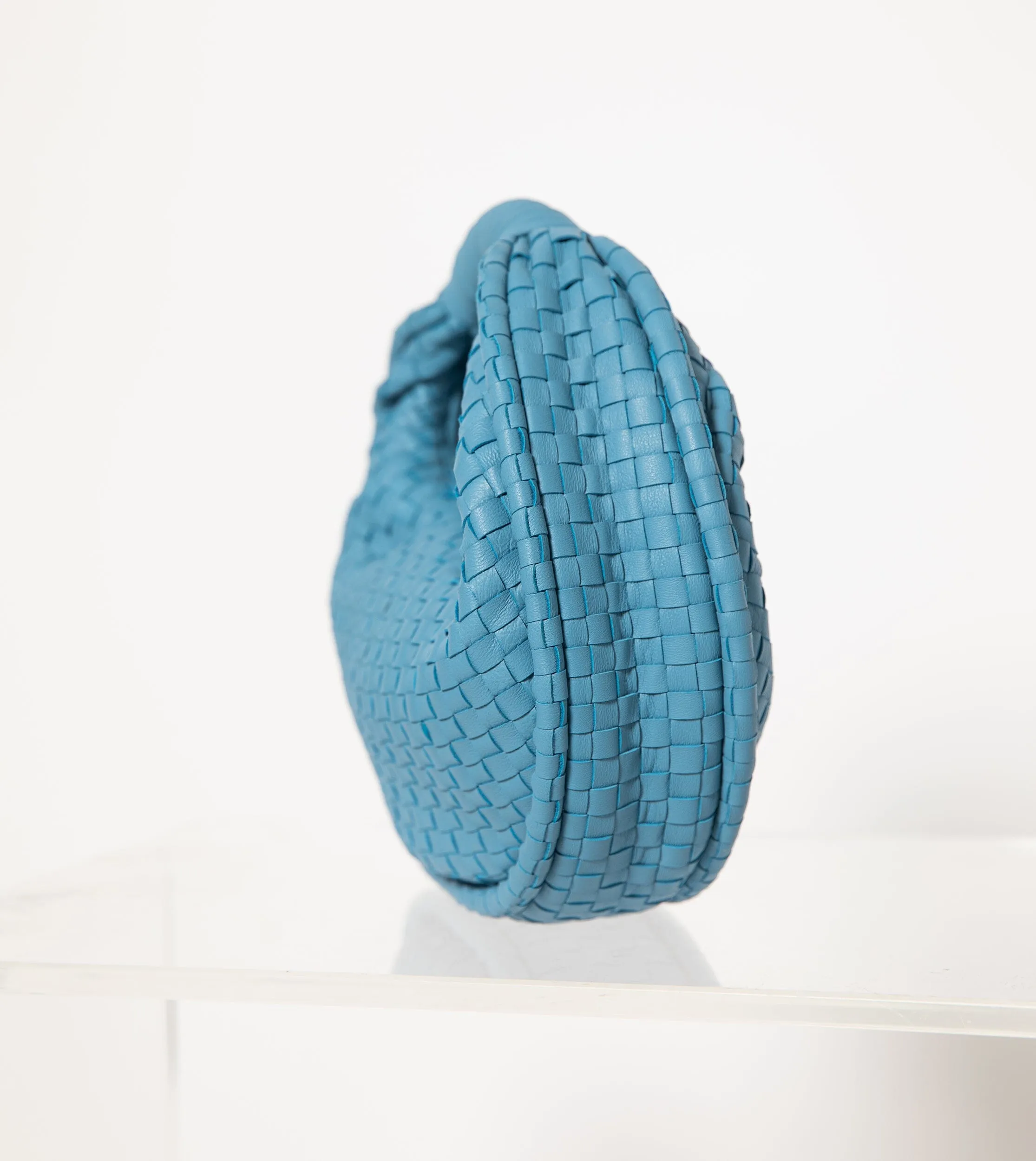 Jem Leather Mini Hobo | Periwinkle sold by Cleobella product image thumbnail 3