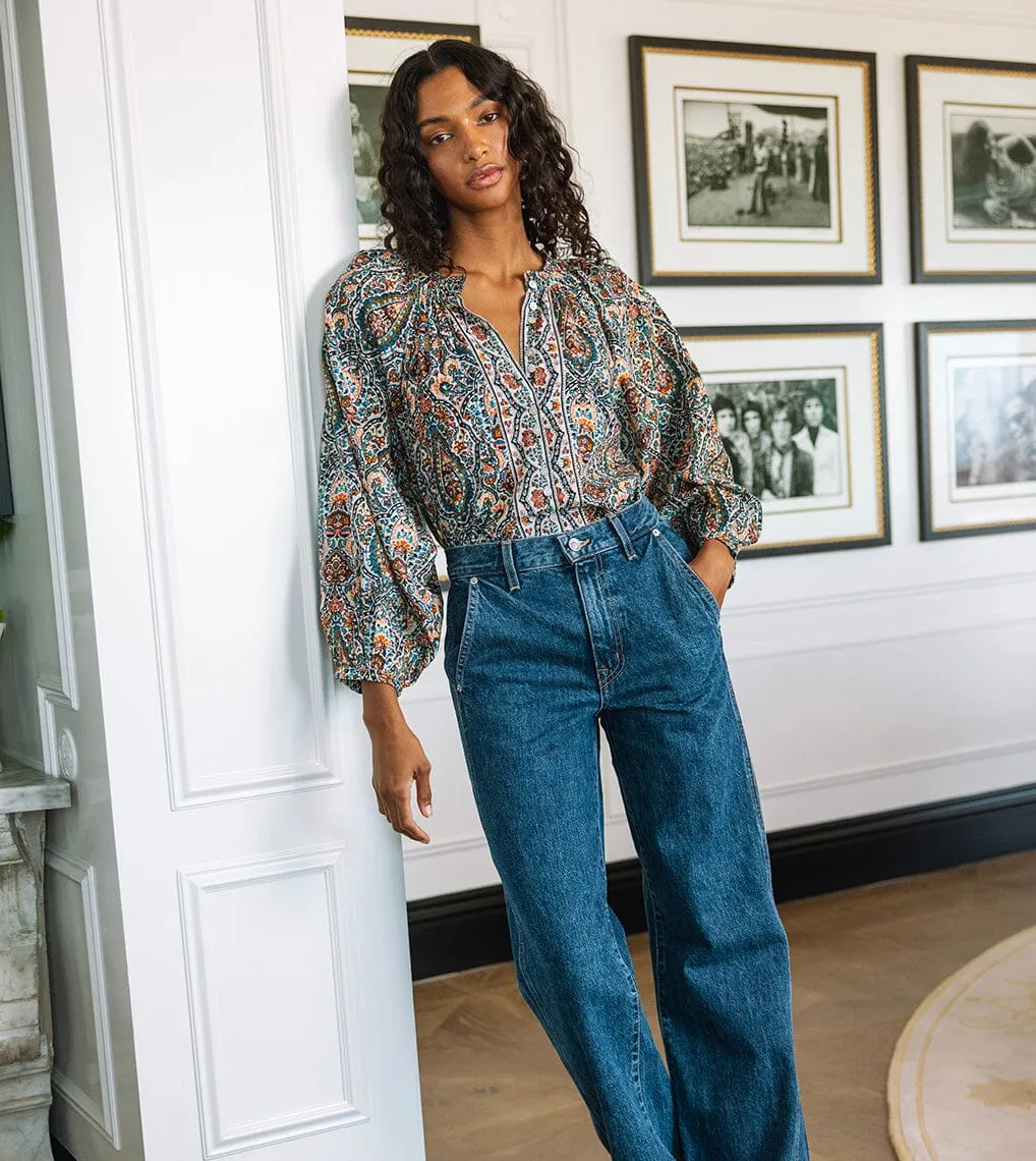 Fabiola Blouse | Meadow sold by Cleobella product image thumbnail 2