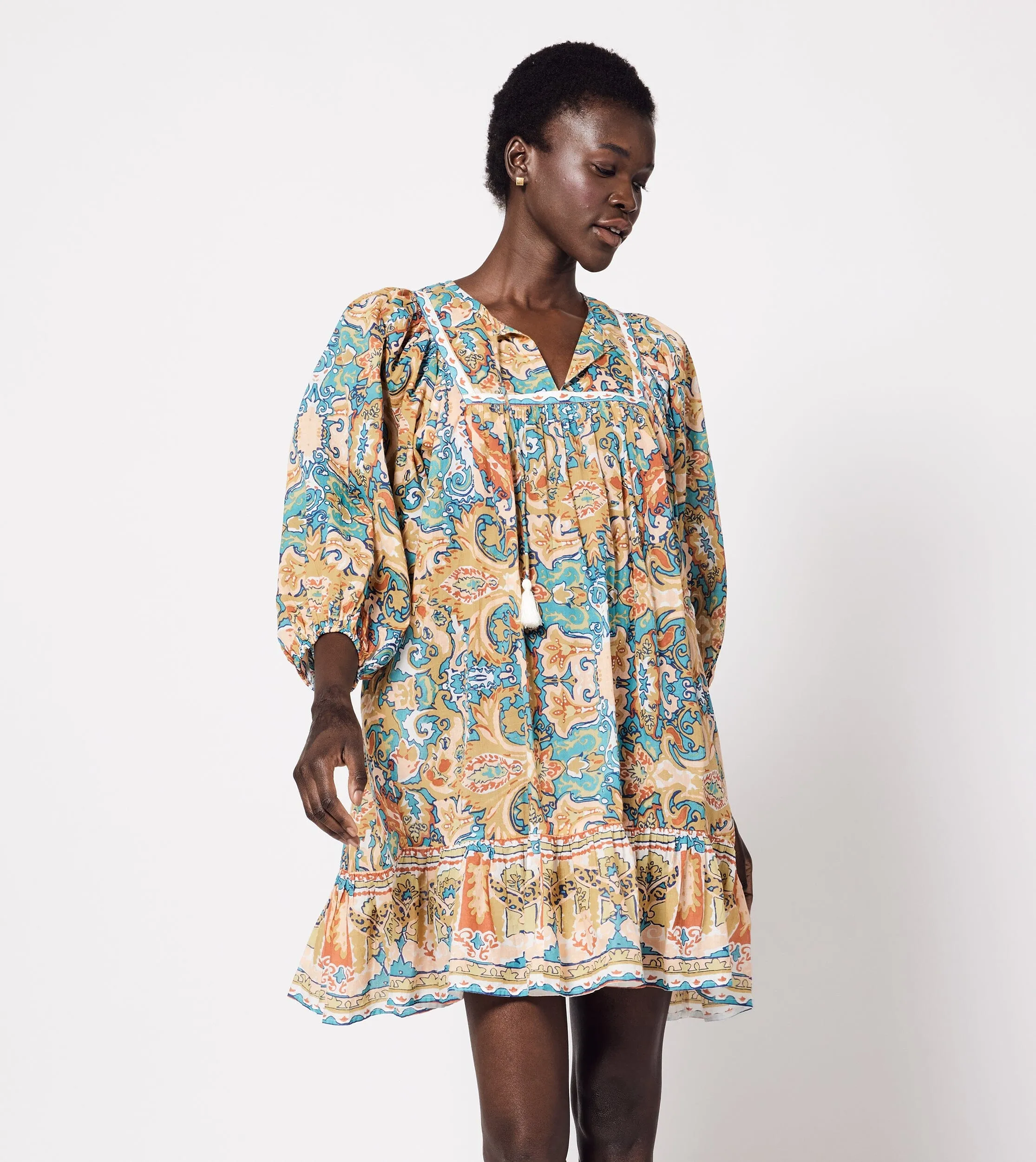 Magdalena Mini Dress | Las Palmas sold by Cleobella product image thumbnail 2