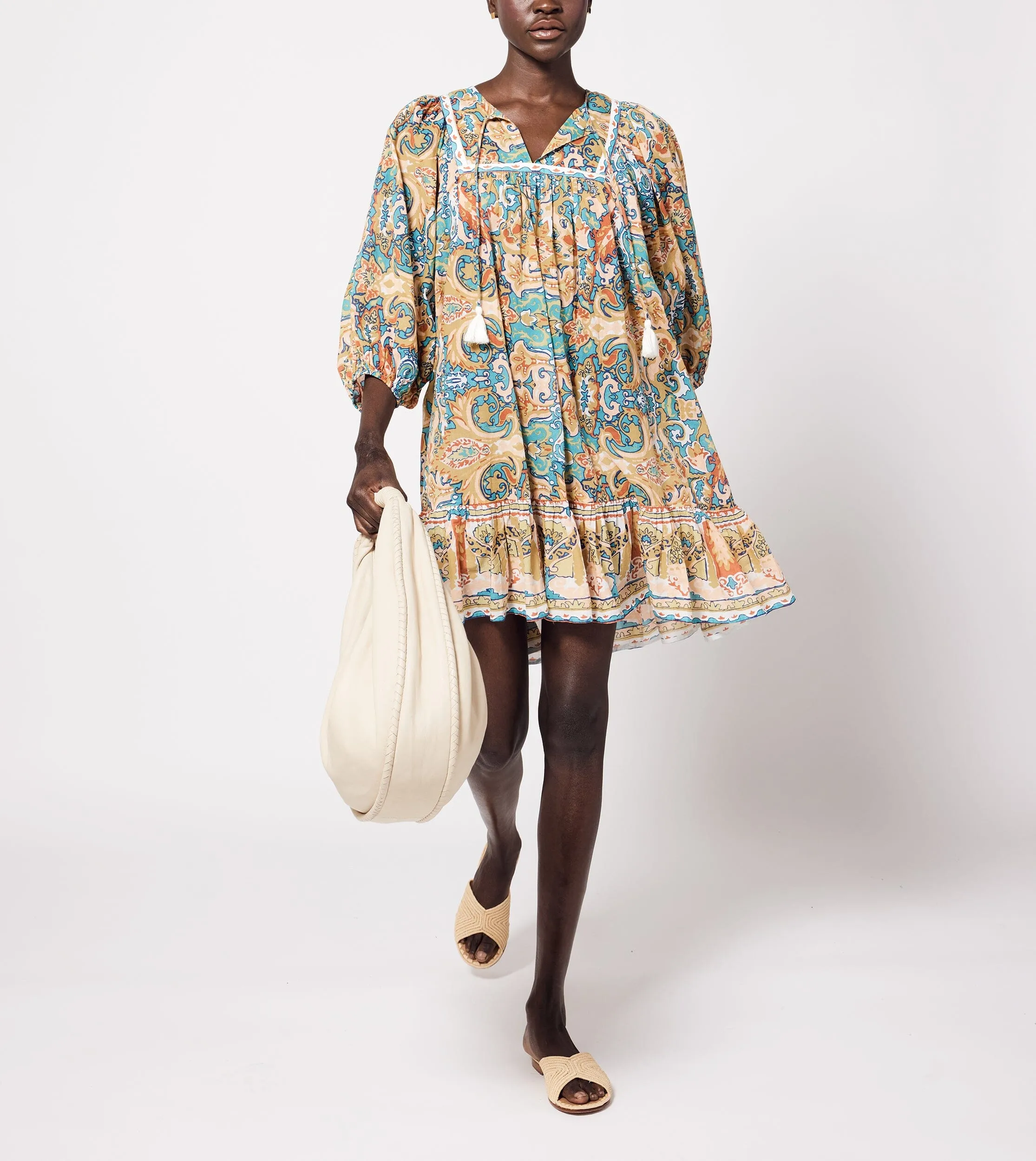 Magdalena Mini Dress | Las Palmas sold by Cleobella product image thumbnail 5