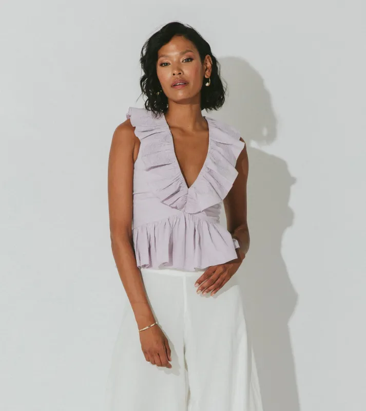 Vega Top | Lilac sold by Cleobella