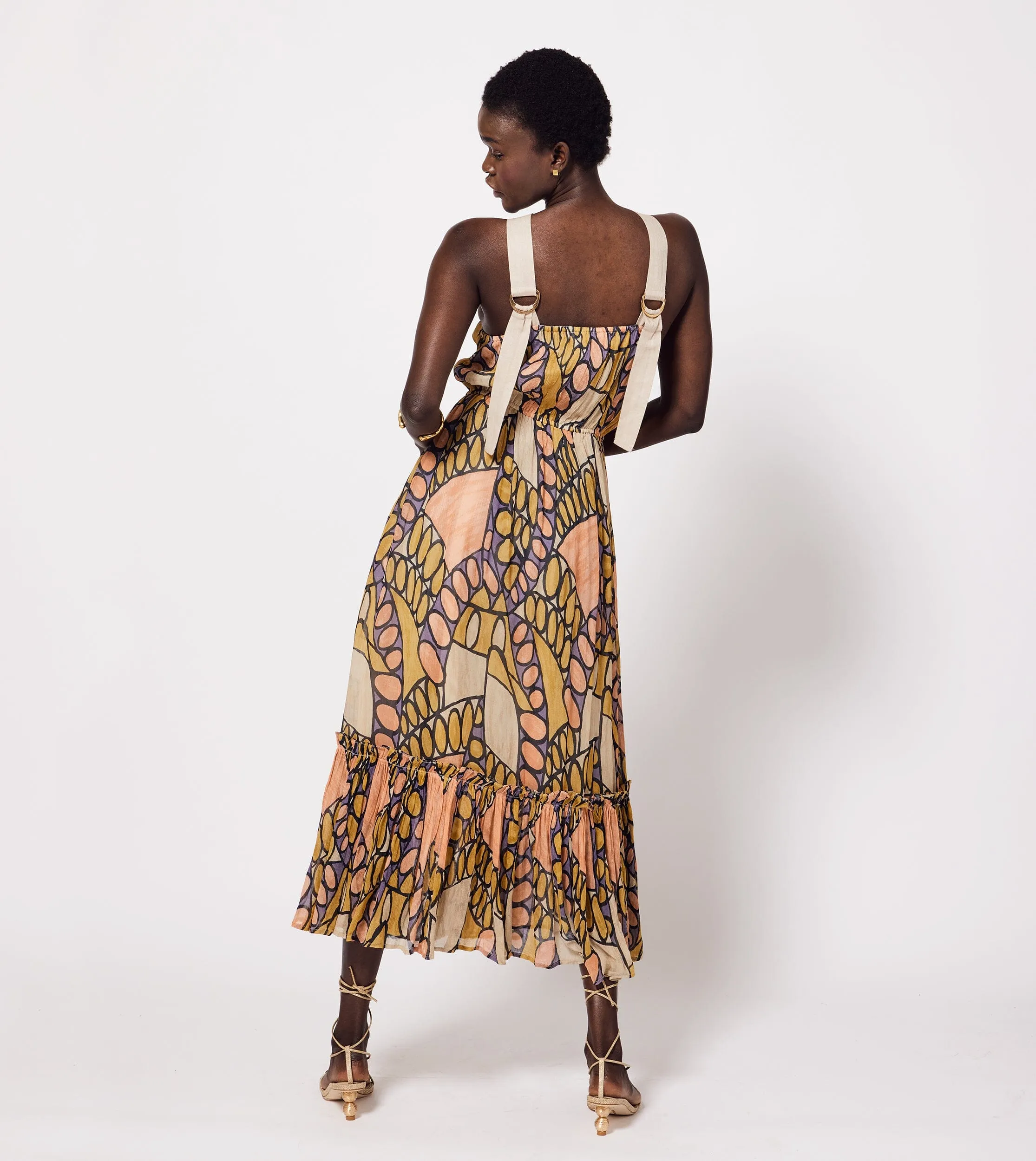 Kay Midi Dress | Saguaro sold by Cleobella product image thumbnail 4