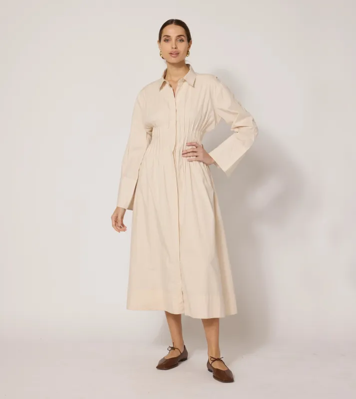 Rosabella Midi Dress | Vintage Ivory sold by Cleobella
